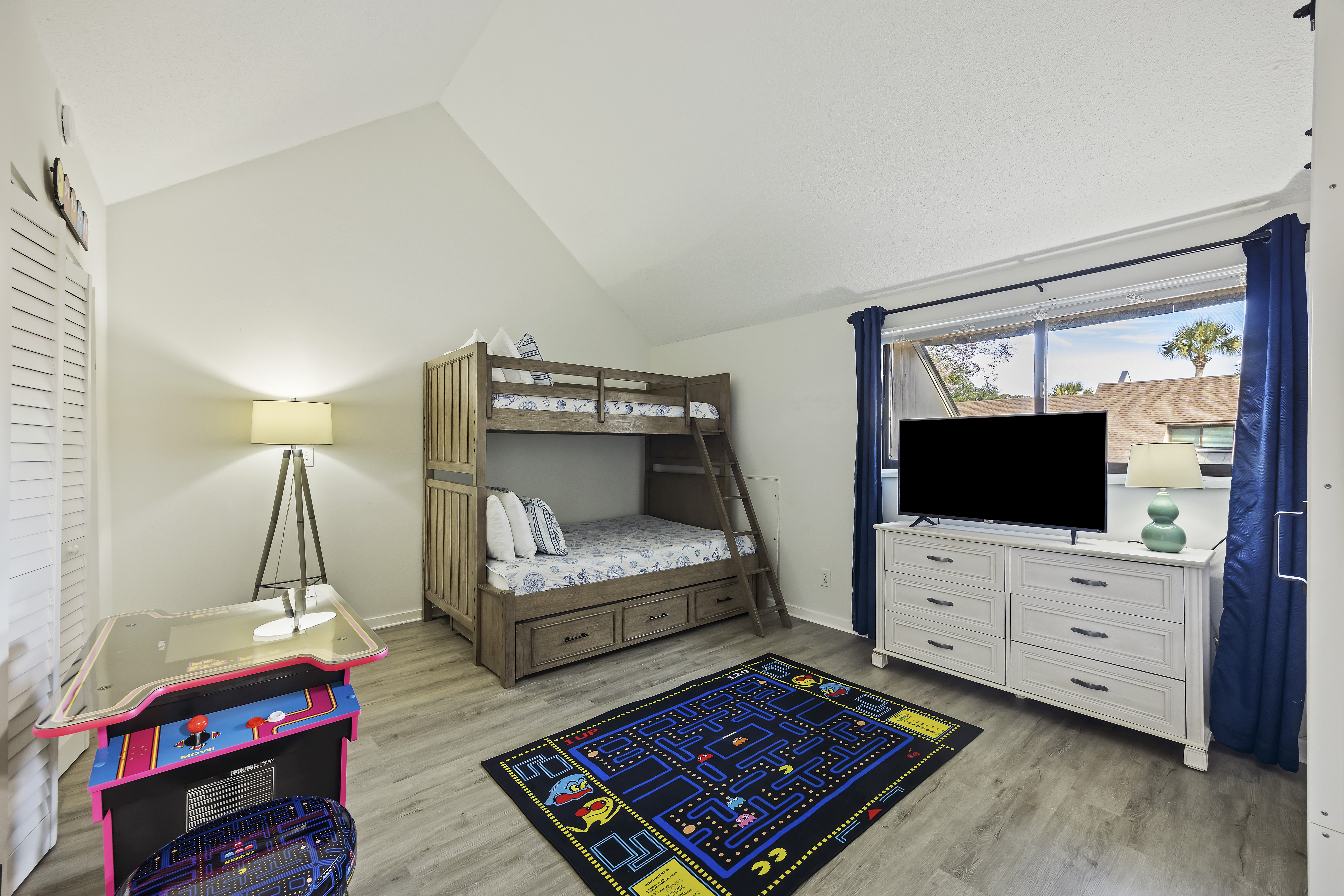 591 Queens Grant | Bedroom 3 twin over full bunk w/ gaming area