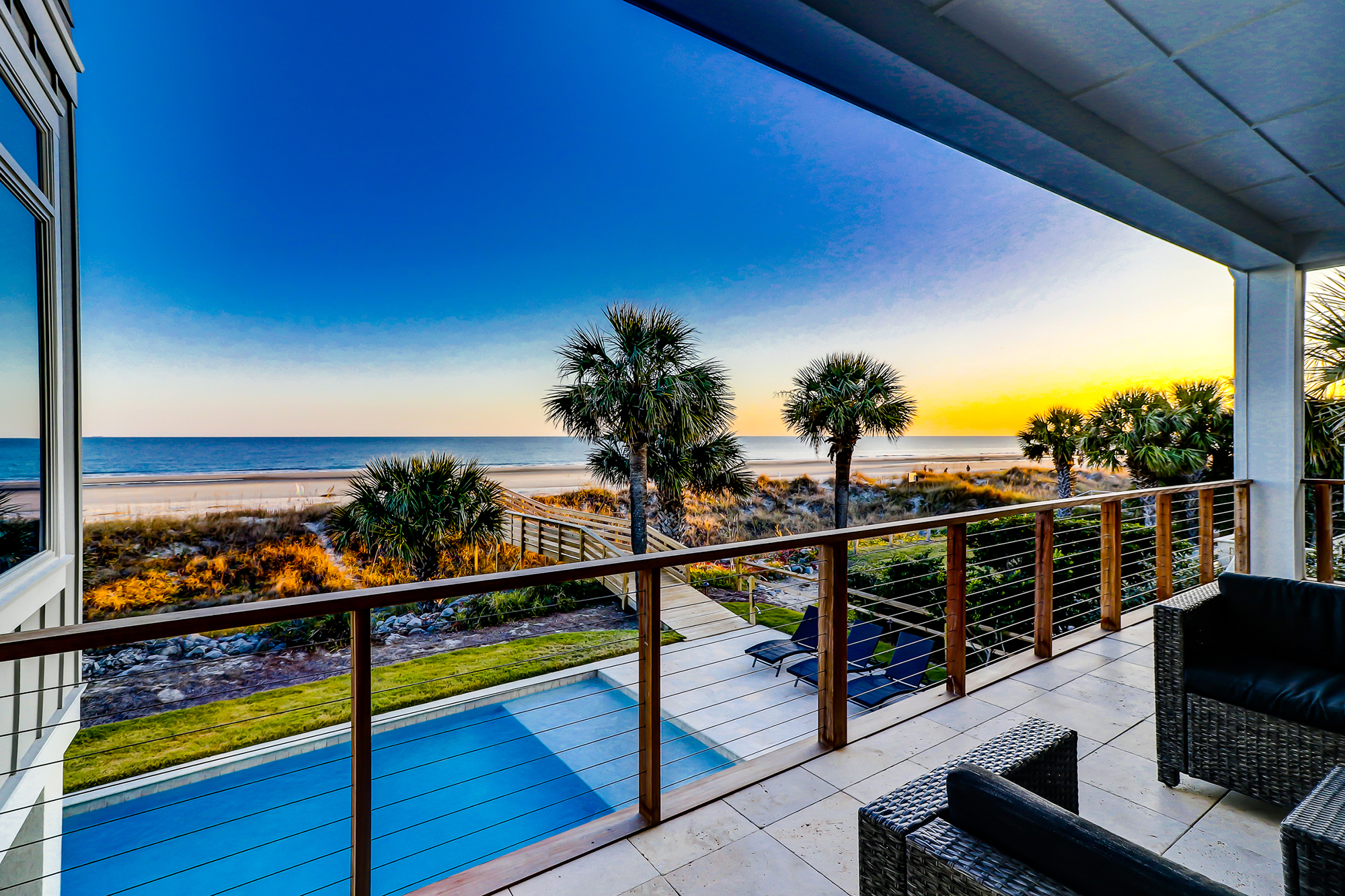 103 Dune Lane | First Floor Balcony w/ dining & casual seating