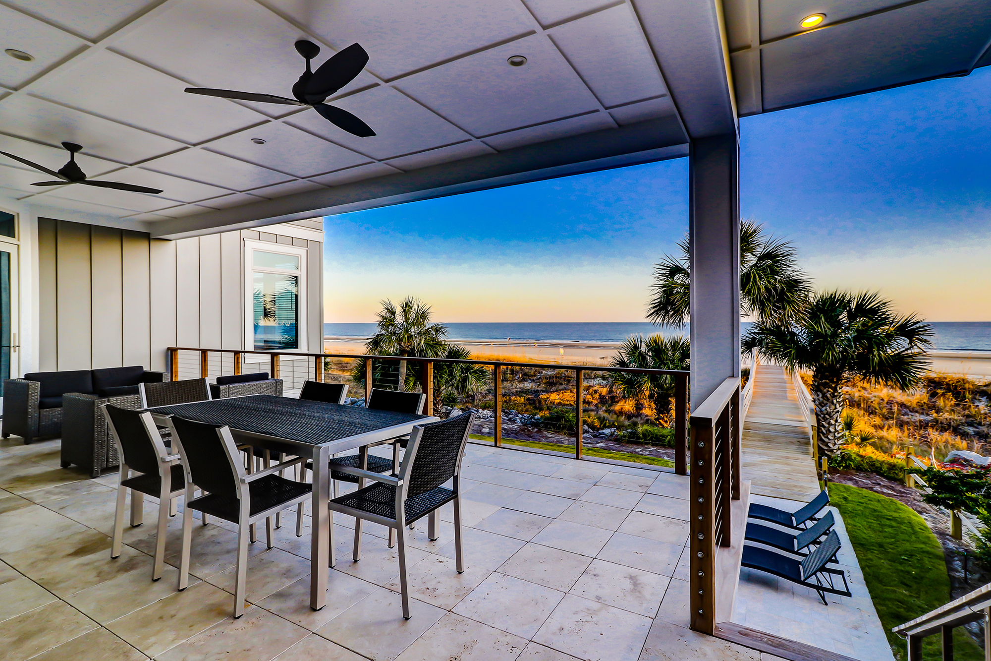 103 Dune Lane | First Floor Balcony w/ dining & casual seating