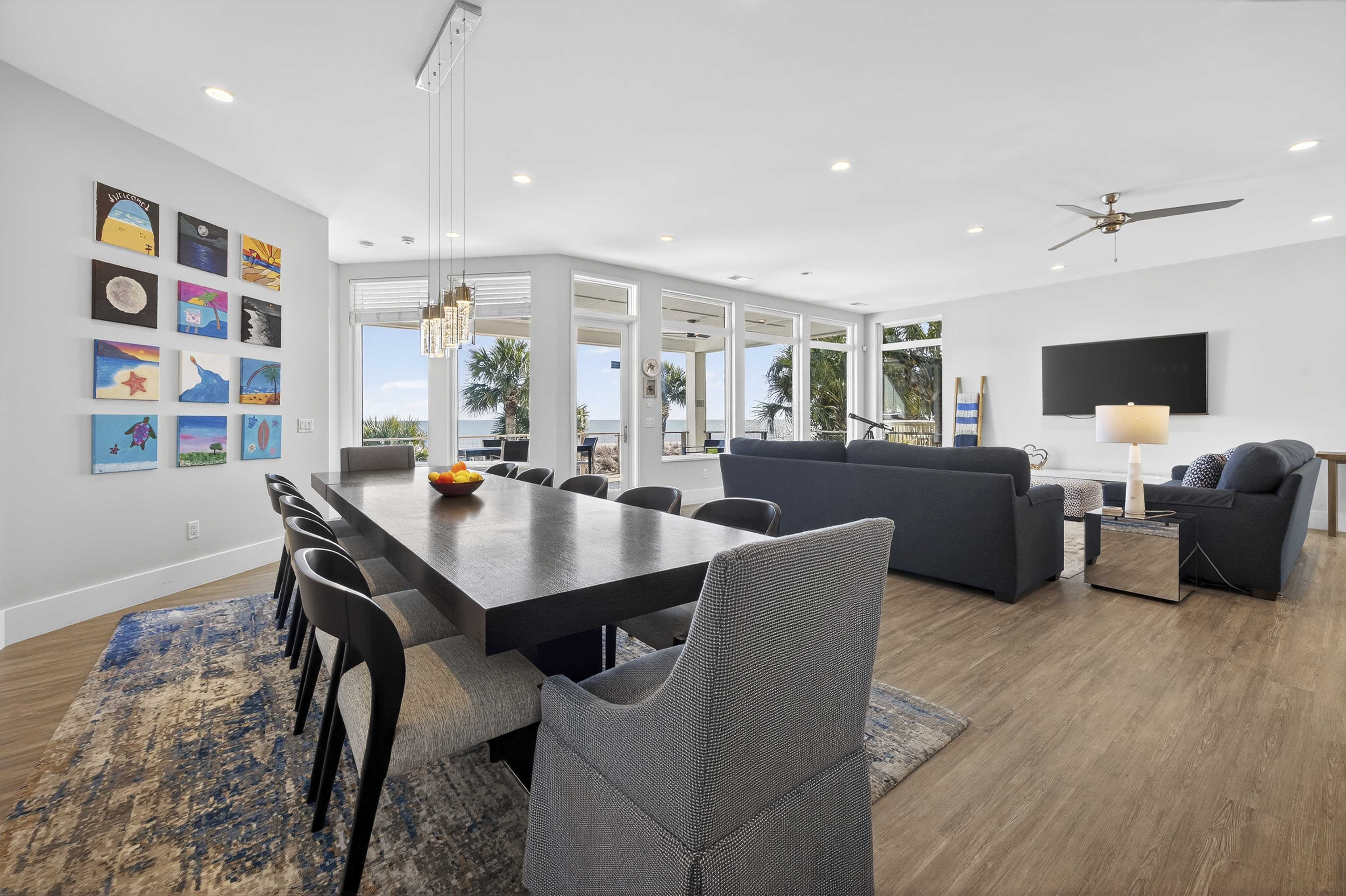 103 Dune Lane | Formal dining table w/ seating for 12