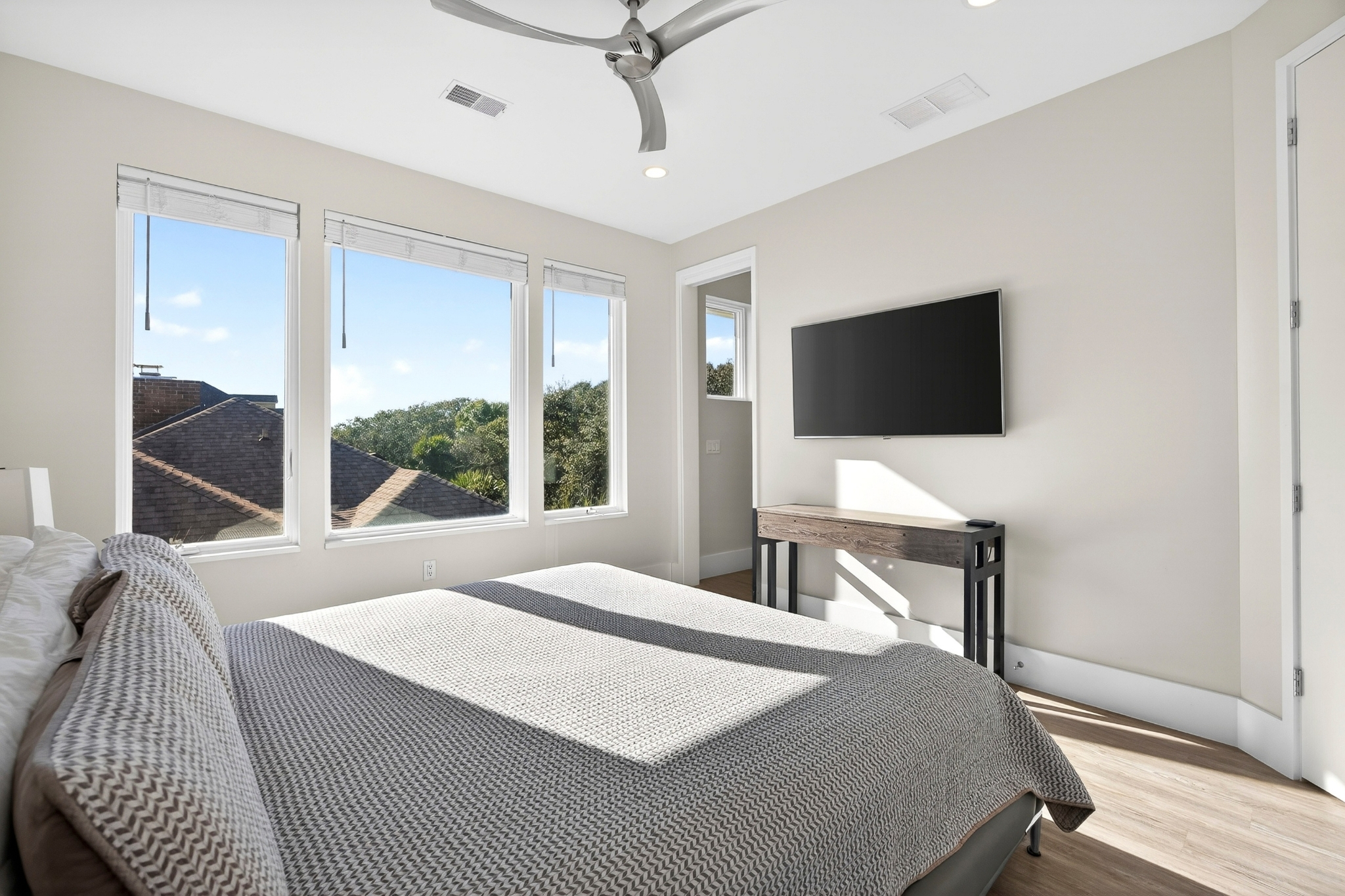 103 Dune Lane | Bedroom 3 King bed w/ ocean views