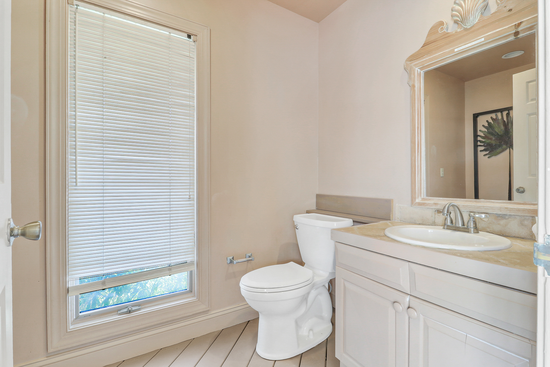 162 Mooring Buoy | Poolside Cabana Bar Half Bathroom