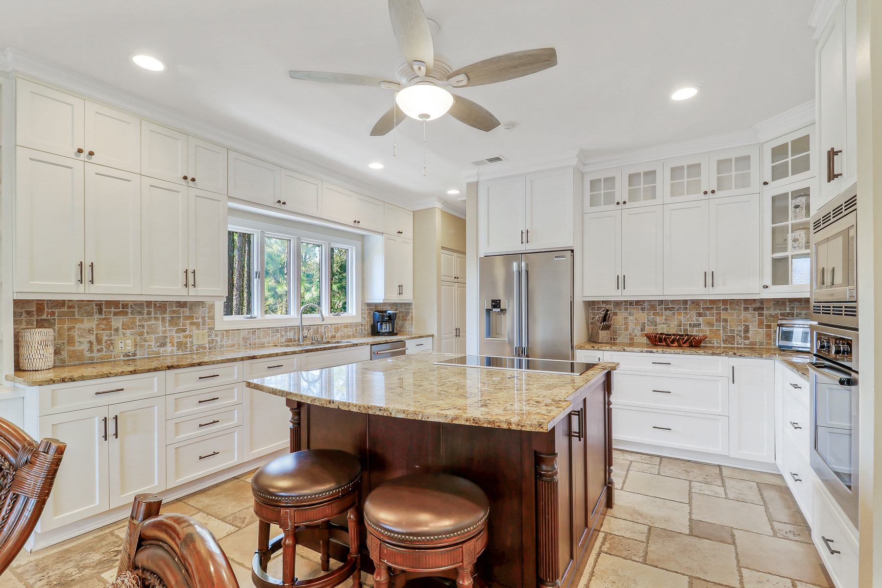 162 Mooring Buoy | Kitchen w/ massive island & granite counters