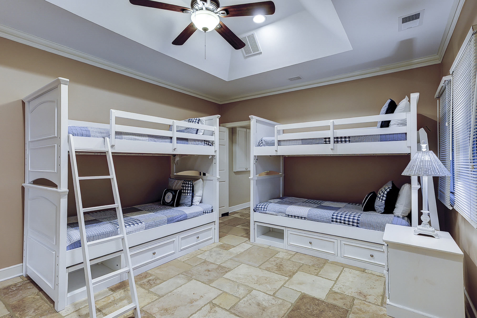 162 Mooring Buoy | Bedroom 4 w/ 2 sets of Twin over Twin Bunks