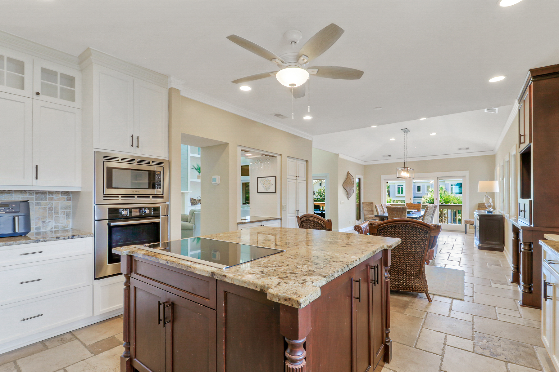 162 Mooring Buoy | Kitchen w/ massive island & granite counters