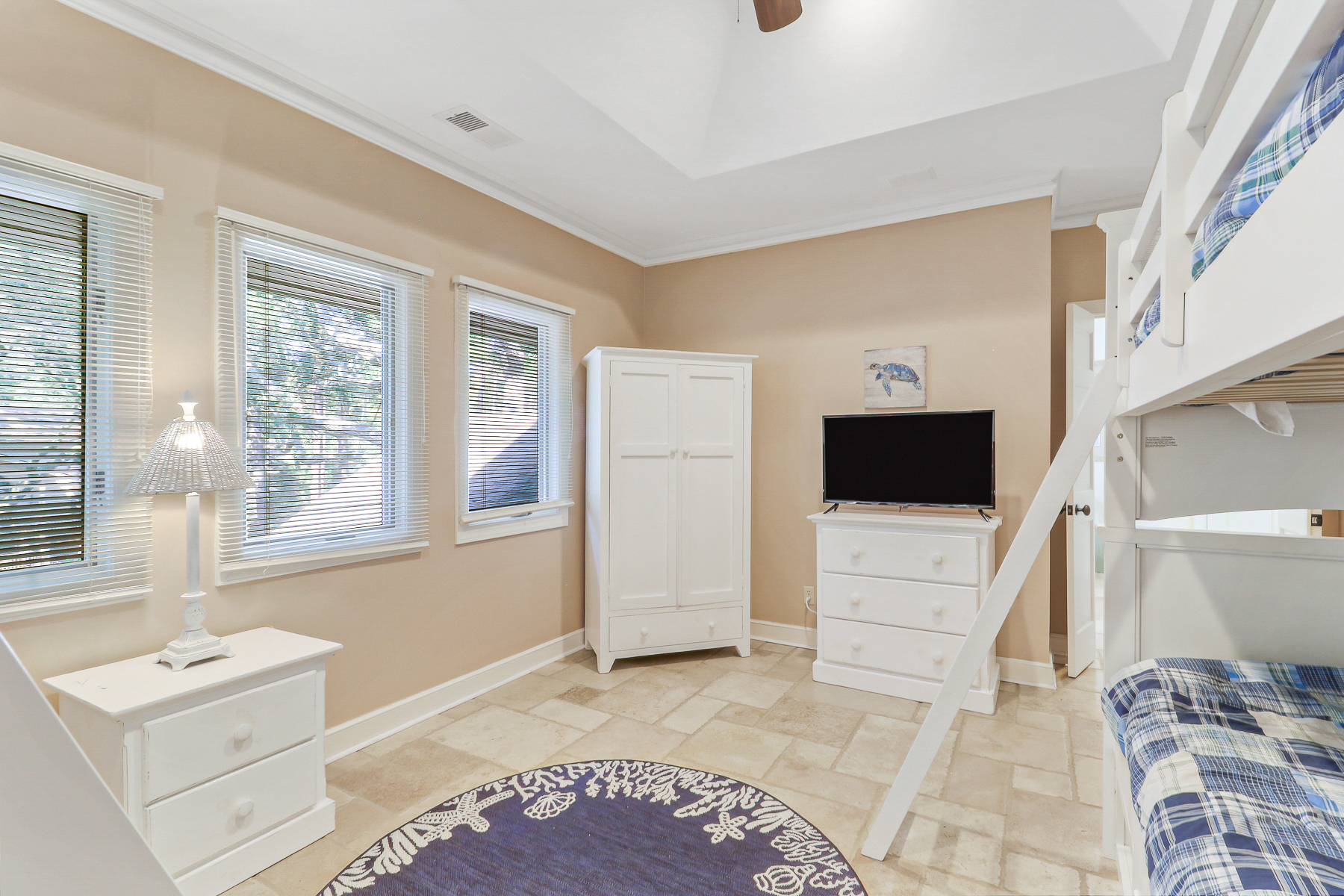 162 Mooring Buoy | Bedroom 4 w/ 2 sets of Twin over Twin Bunks