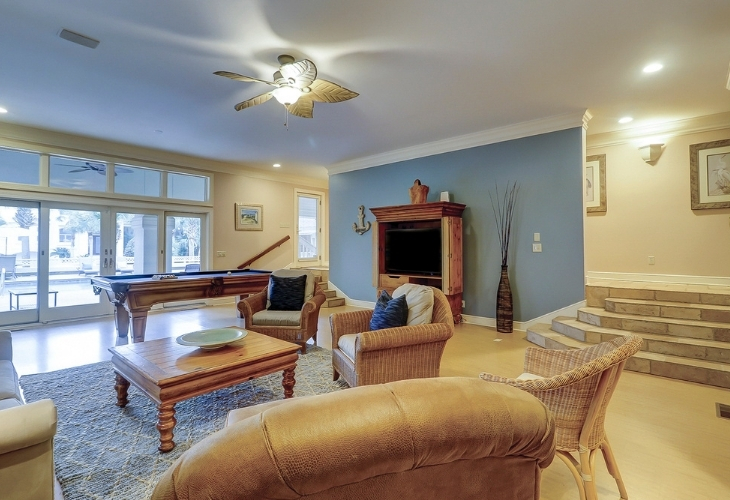 162 Mooring Buoy | Secondary Living Room w/ TV & Pool Table