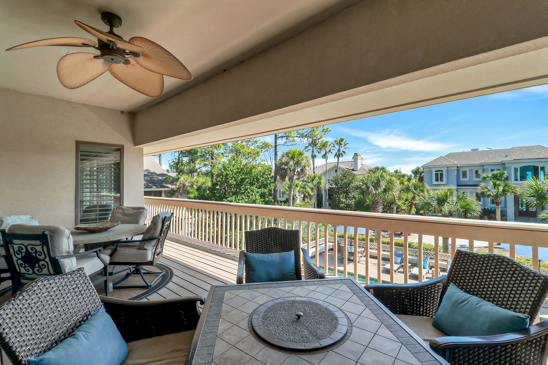 162 Mooring Buoy | Balcony w/ ample seating & pool views
