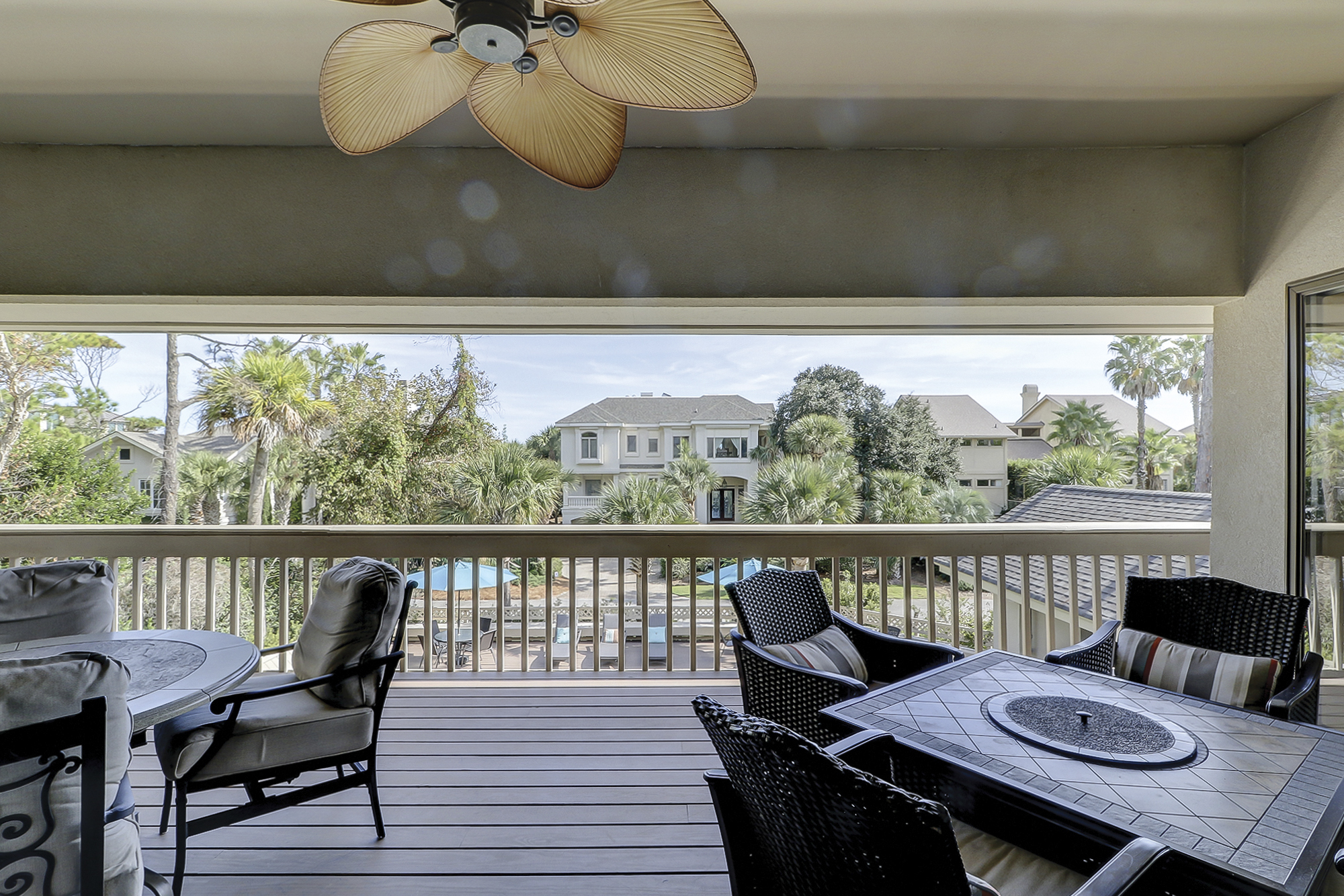 162 Mooring Buoy | Balcony w/ plenty of seating & pool views