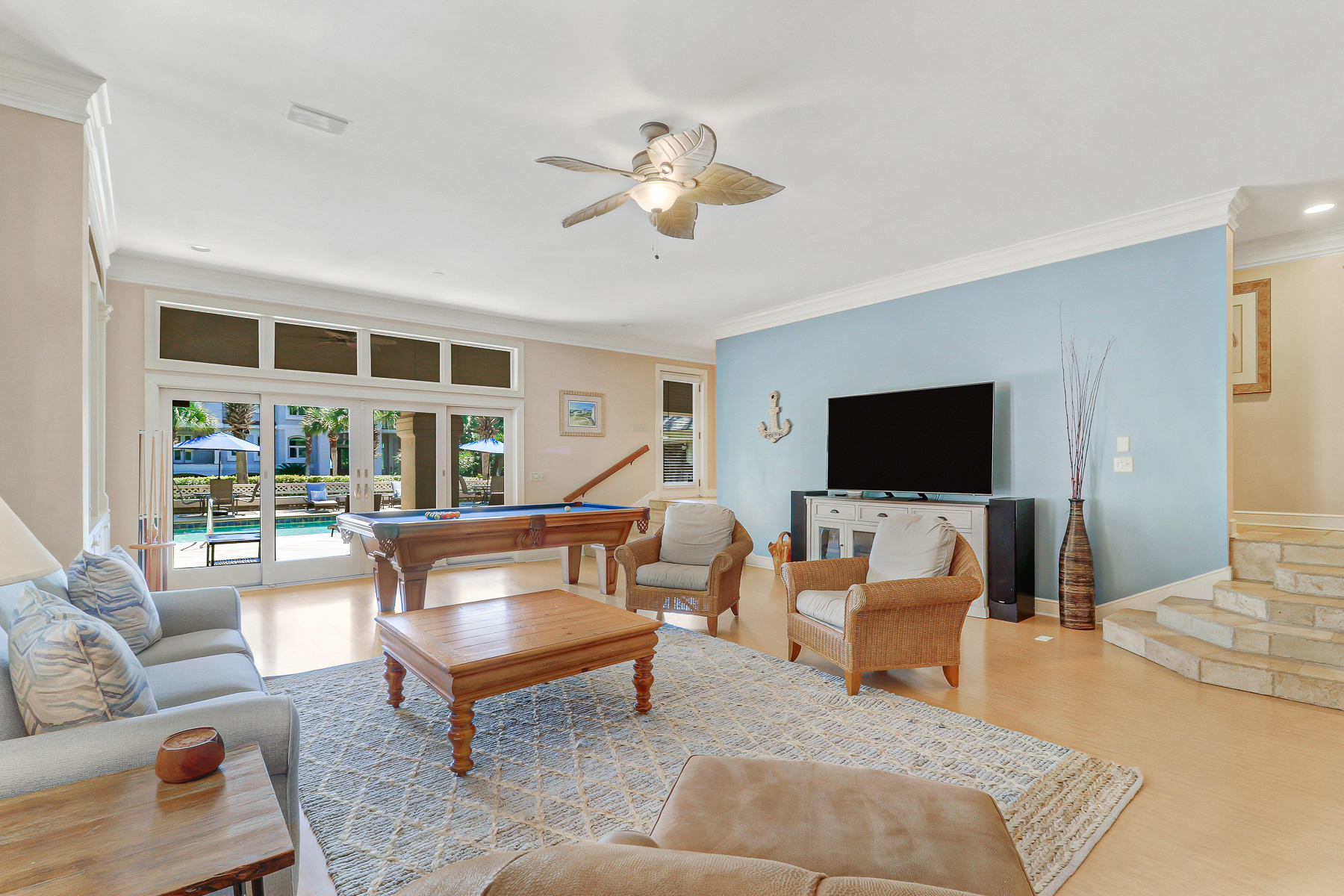 162 Mooring Buoy | Secondary Living Room w/ TV & Pool Table