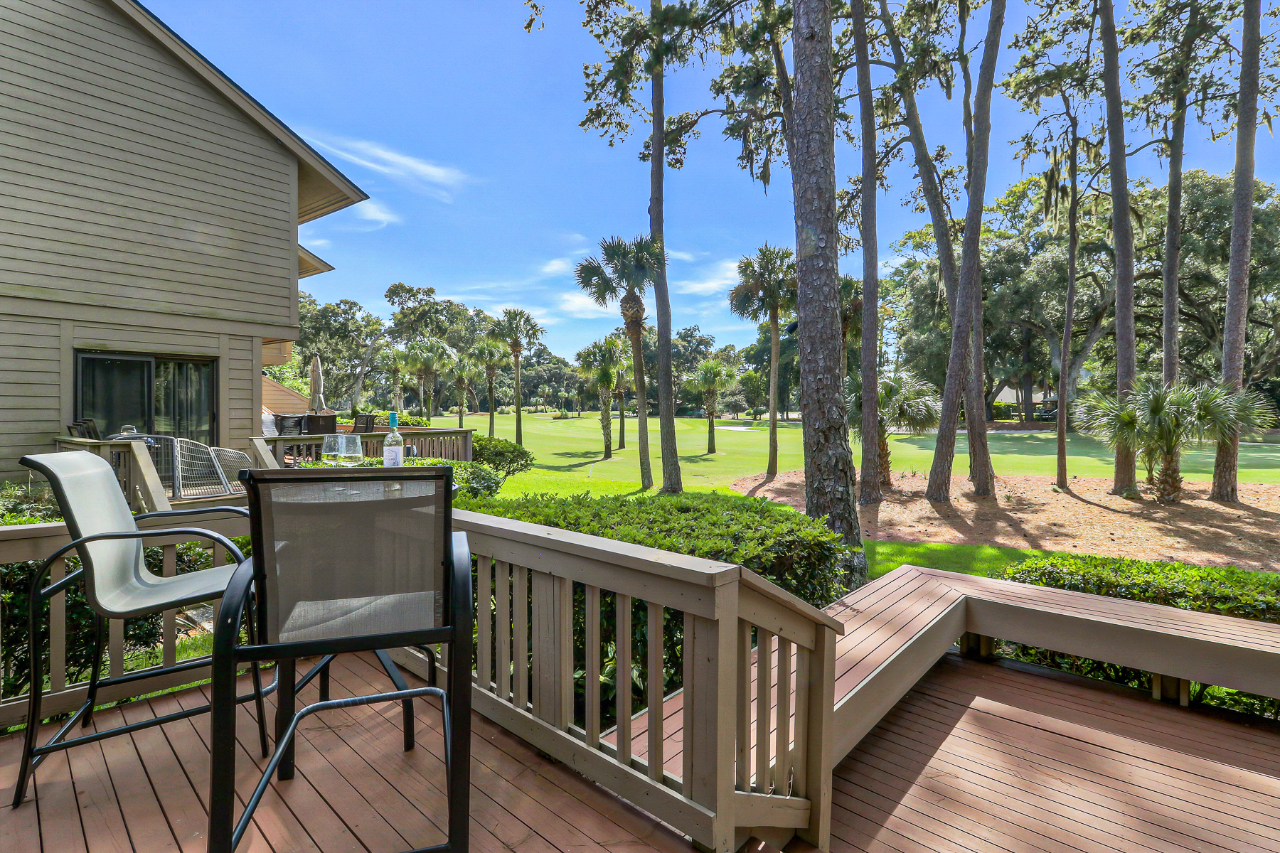 2538 Gleneagle Green | Deck w/ seating & Fairway Views