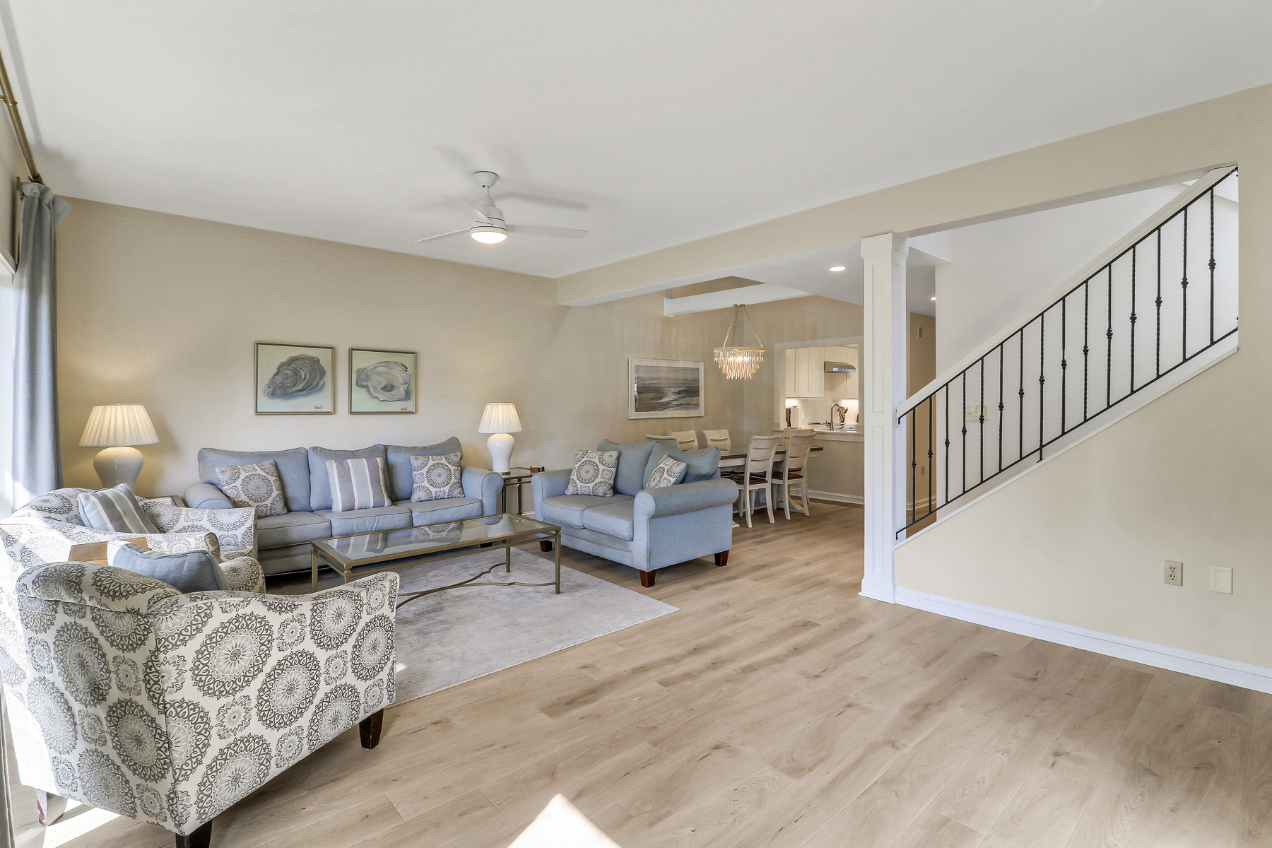 2538 Gleneagle Green | Spacious living room w/ golf views