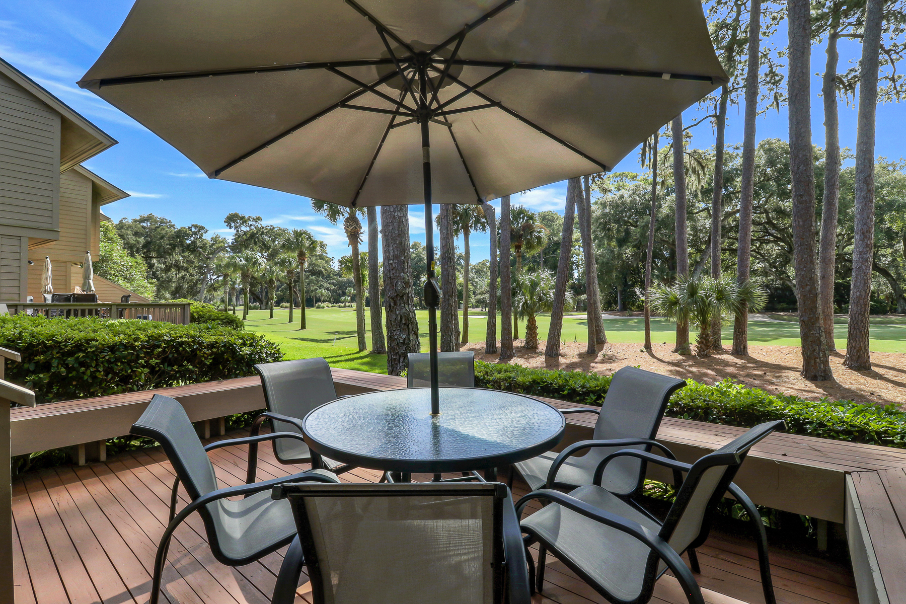 2538 Gleneagle Green | Deck w/ seating & Fairway Views
