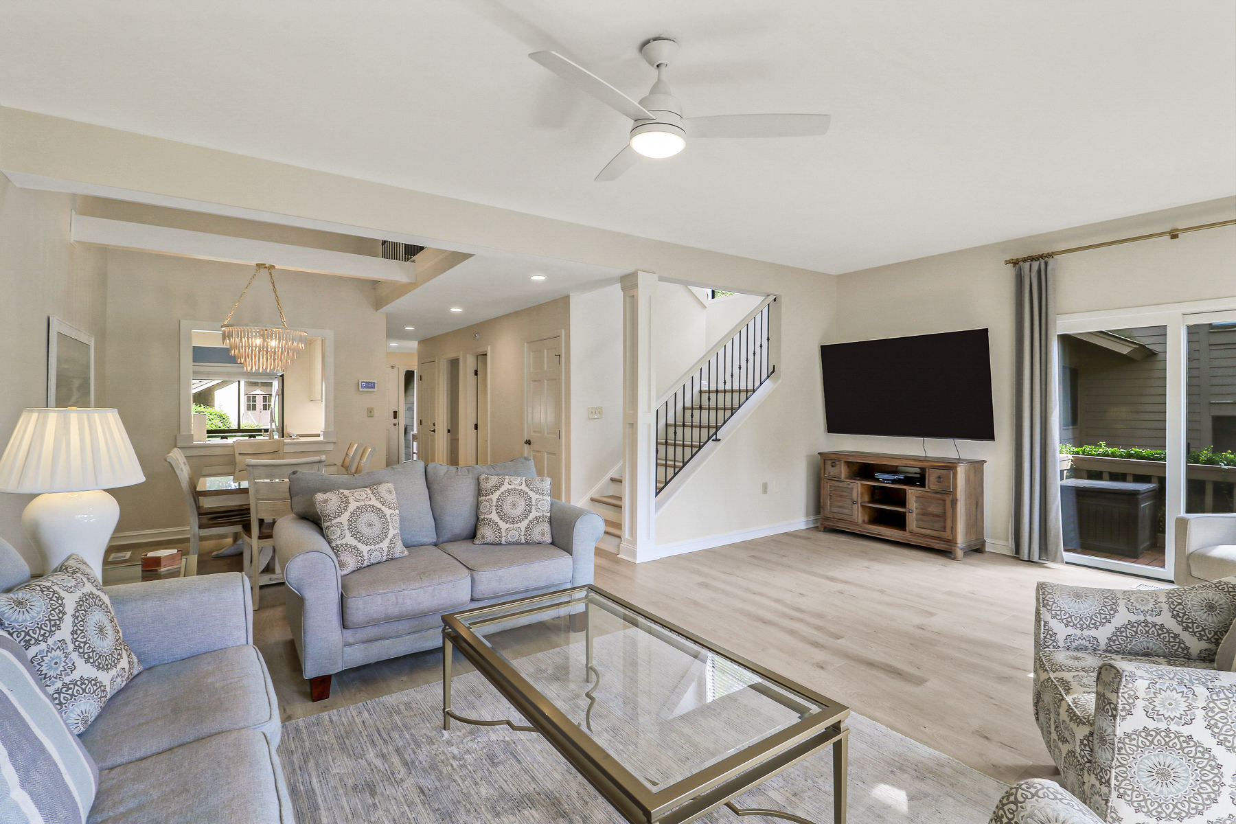 2538 Gleneagle Green | Spacious living room w/ golf views
