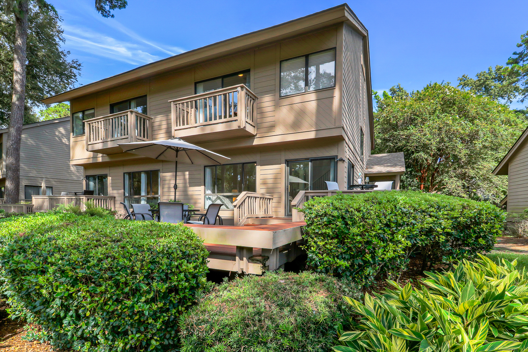 2538 Gleneagle Green | Deck w/ seating & Fairway Views