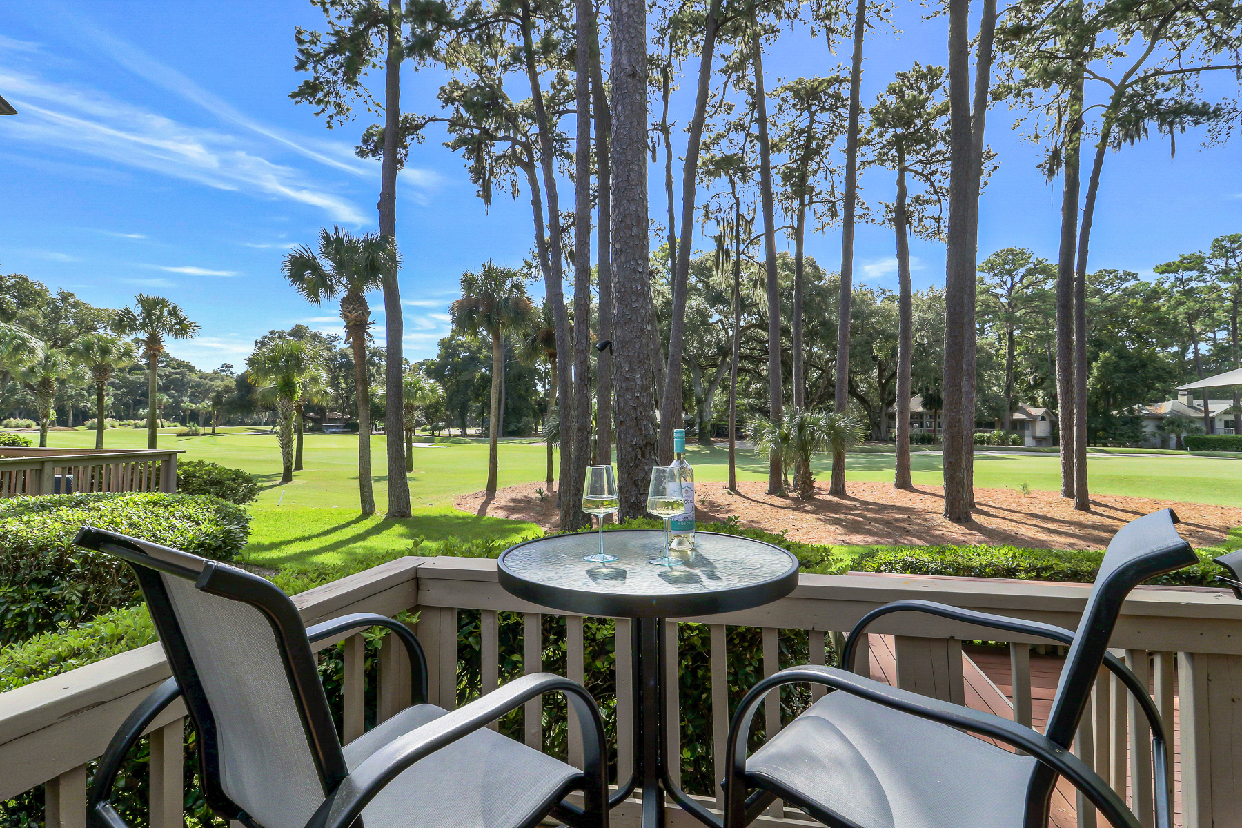 2538 Gleneagle Green | Deck w/ seating & Fairway Views