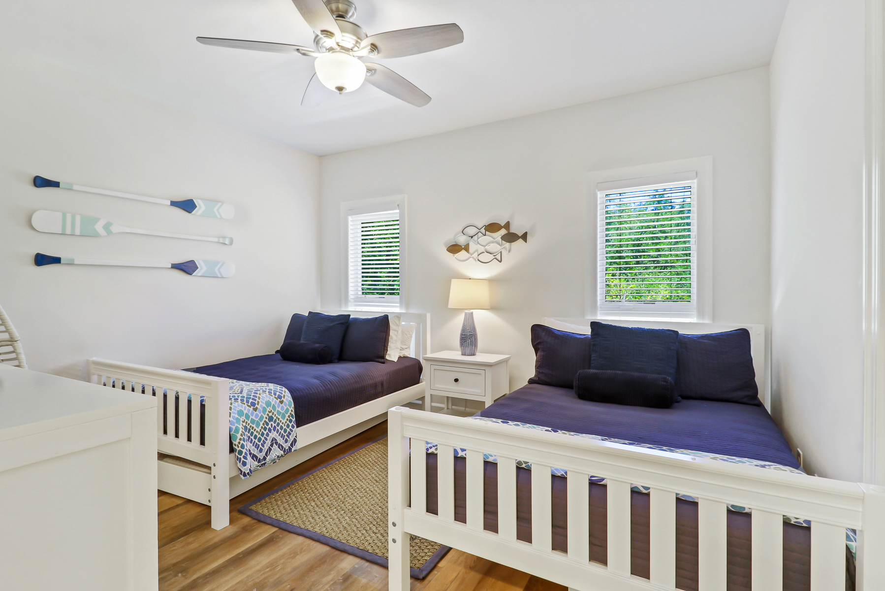 8110 Wendover Dunes | Bedroom 3 w/ 2 Double Beds