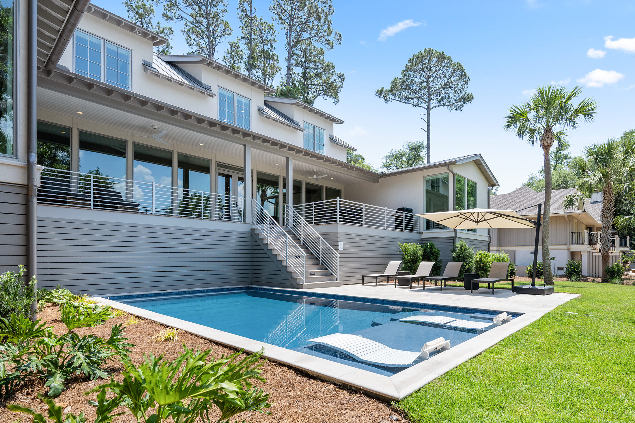 49 Sea Lane | Stunning backyard w/ private pool & fairway views