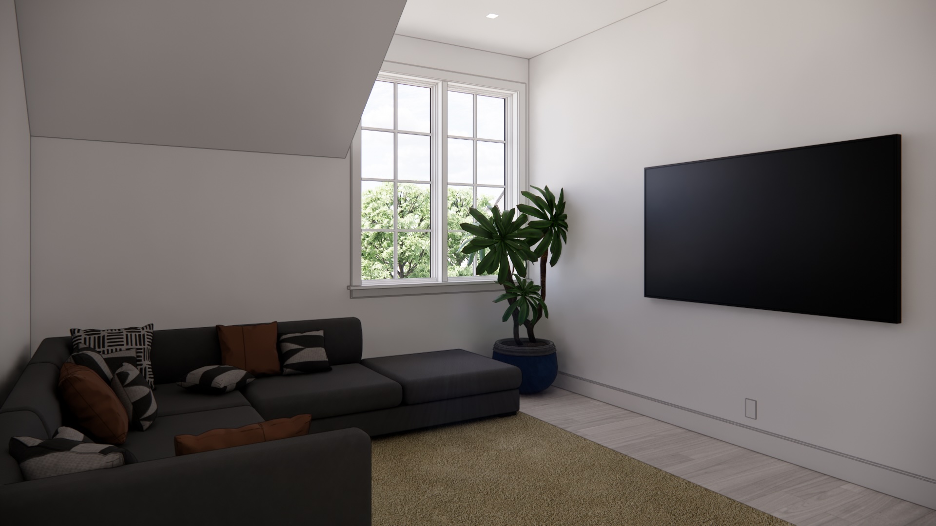 49 Sea Lane | Lounge Room Rendering