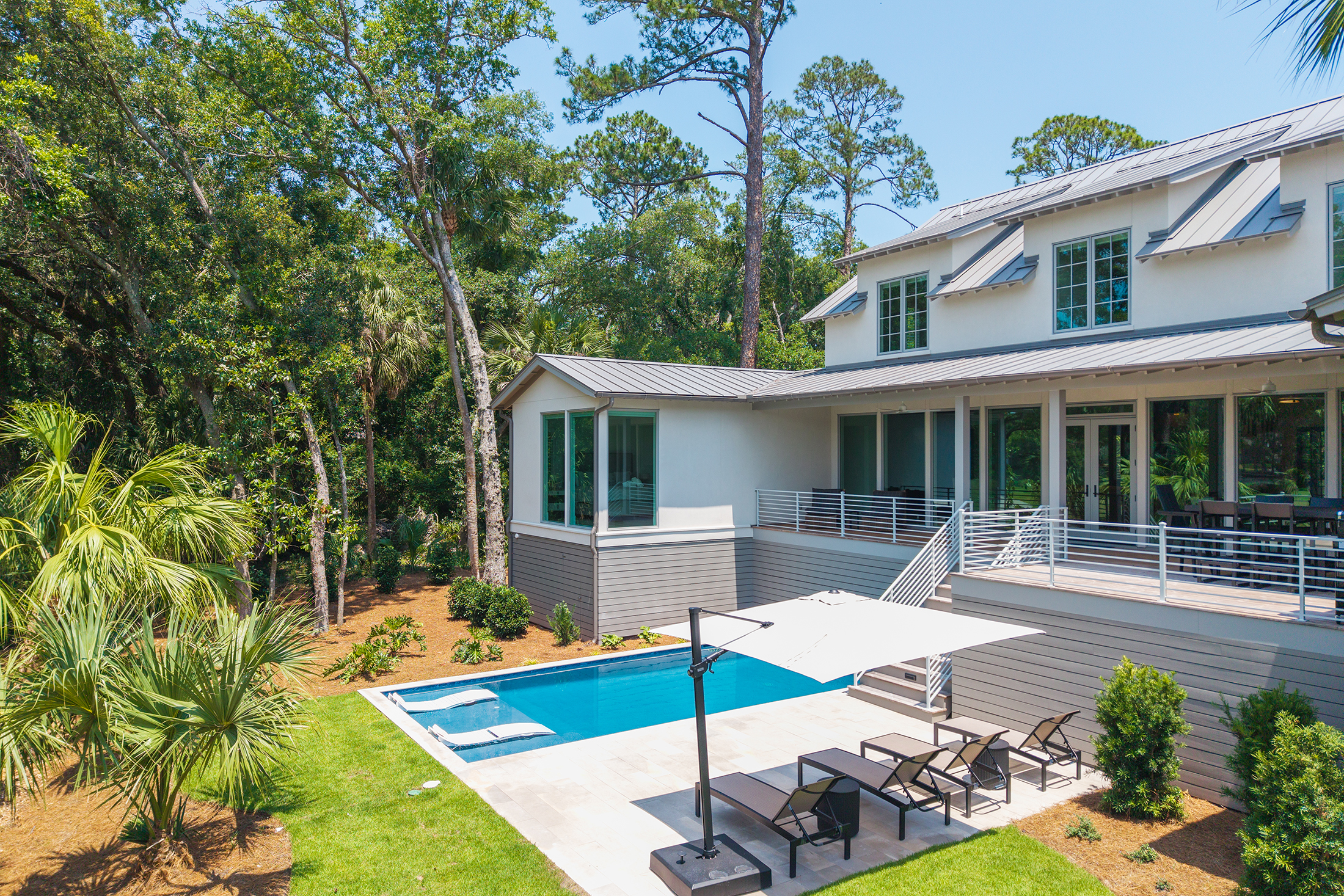 49 Sea Lane | Stunning backyard w/ private pool & fairway views