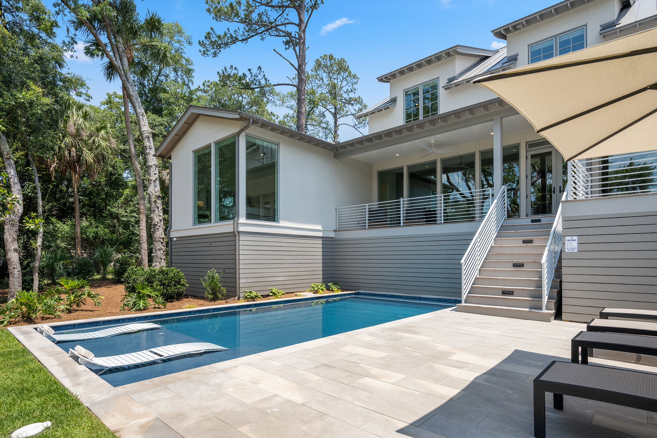 49 Sea Lane | Stunning backyard w/ private pool & fairway views