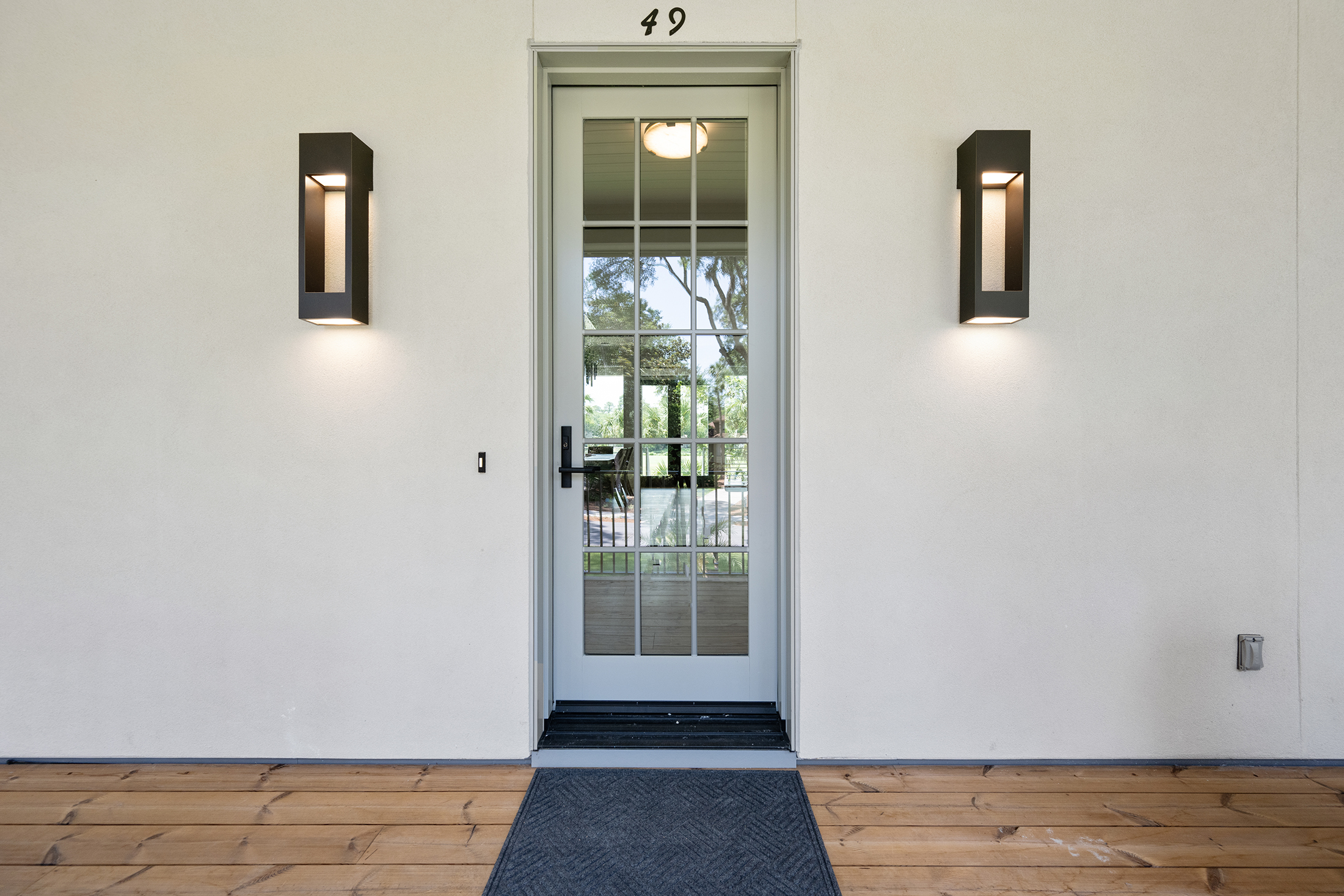 49 Sea Lane | Front door entrance to home