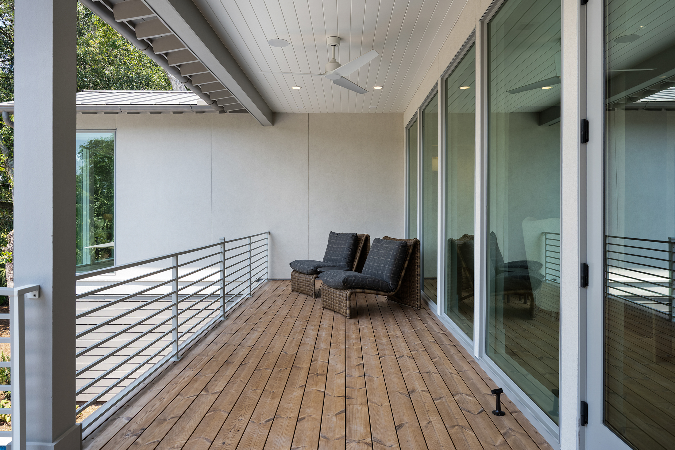 49 Sea Lane | Back deck with ample seating & brand new grill