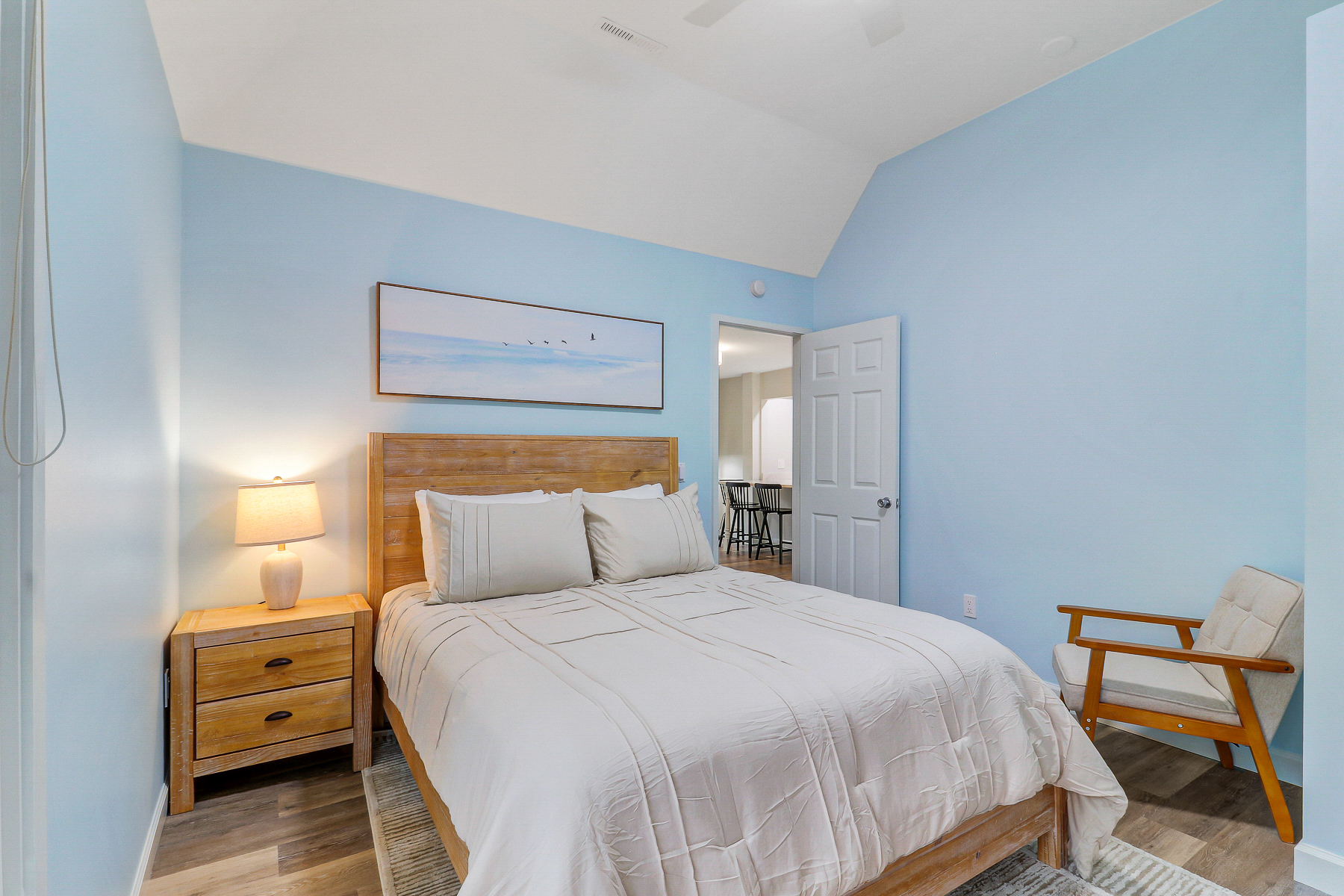 1 Indigo Lane | Bedroom 1 queen bed