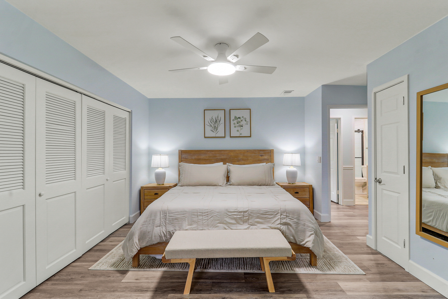 1 Indigo Lane | Bedroom 4 king bed primary suite