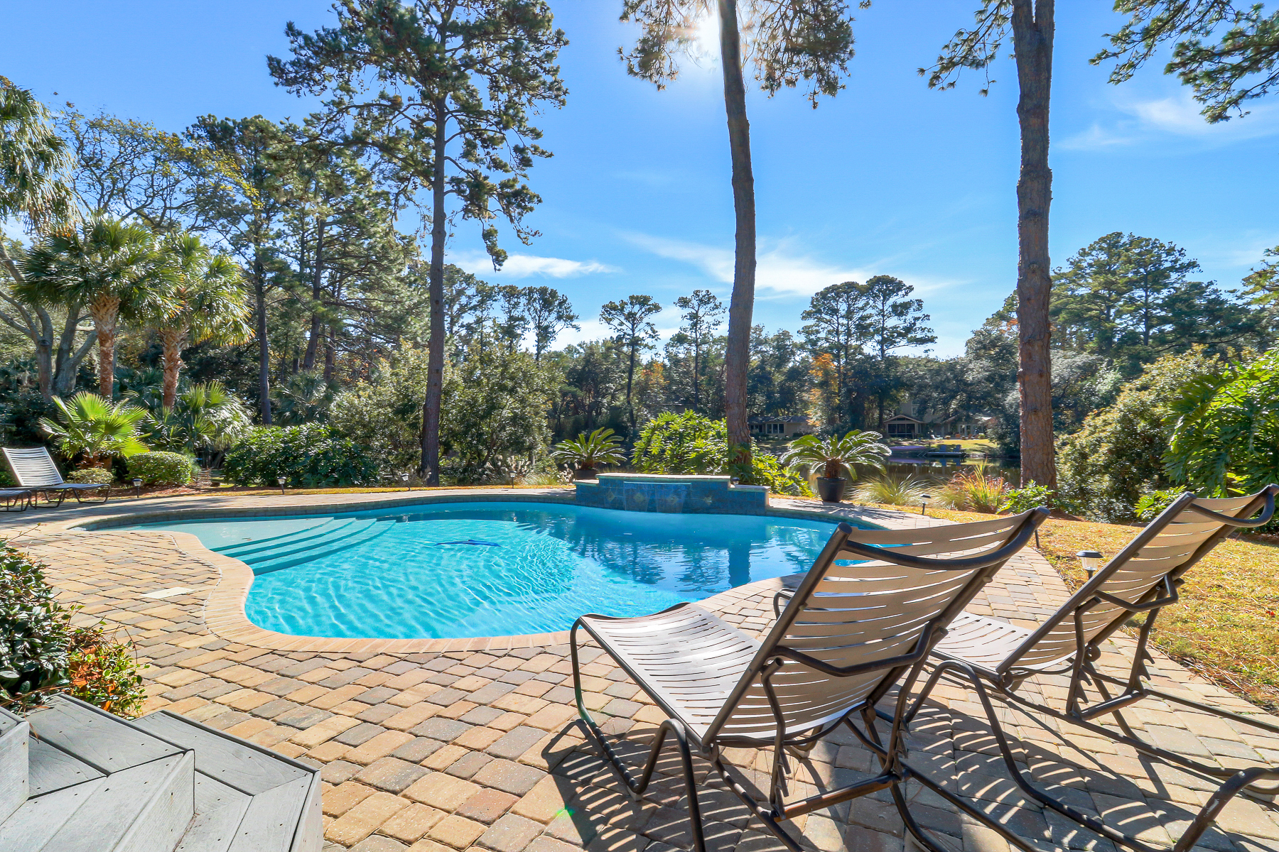 72 Full Sweep | Relax by the pool with lagoon views