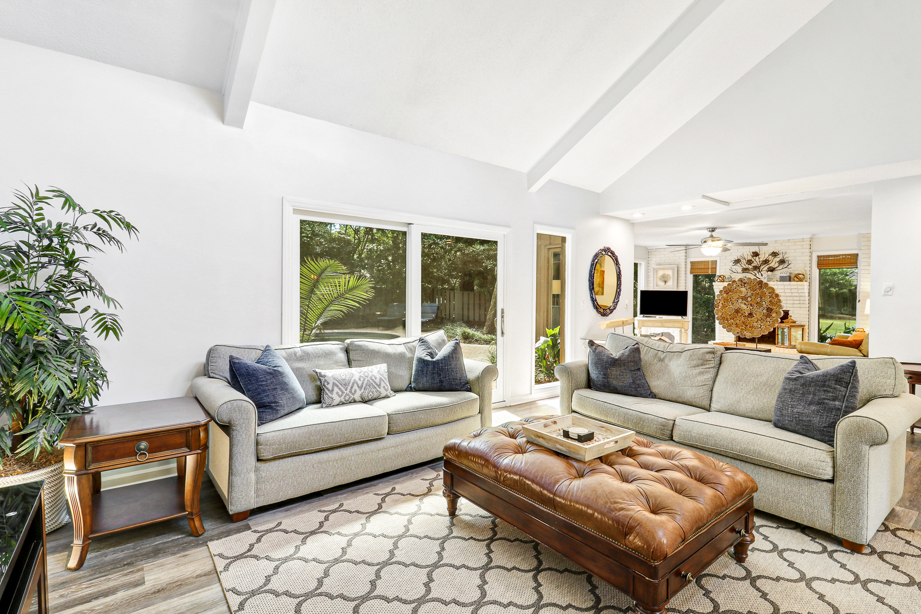 10 Battery | Formal living room with soaring ceilings