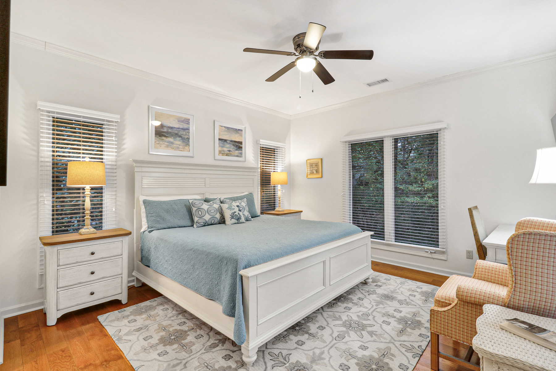 4 East Garrison | Bedroom 4 King bed & ensuite bathroom