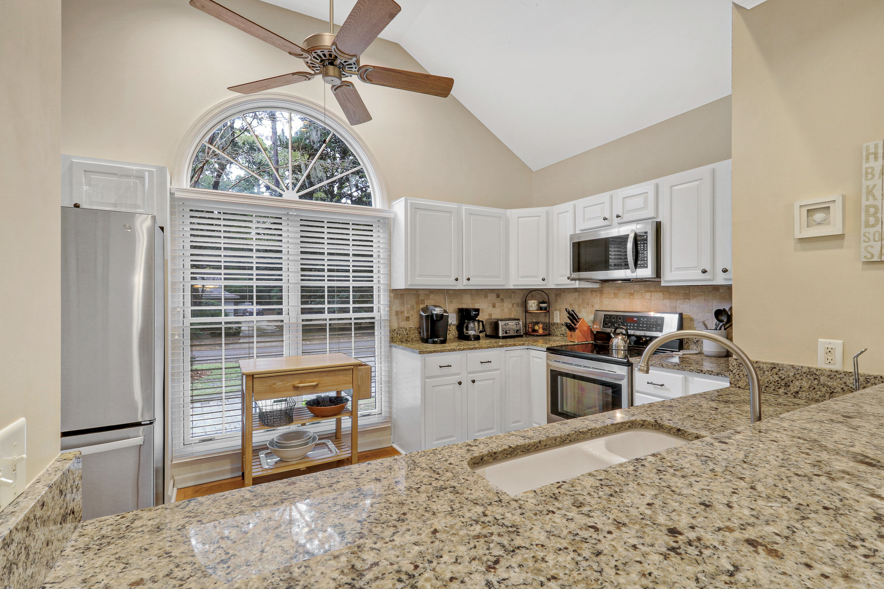 4 East Garrison | Kitchen w/ large window views