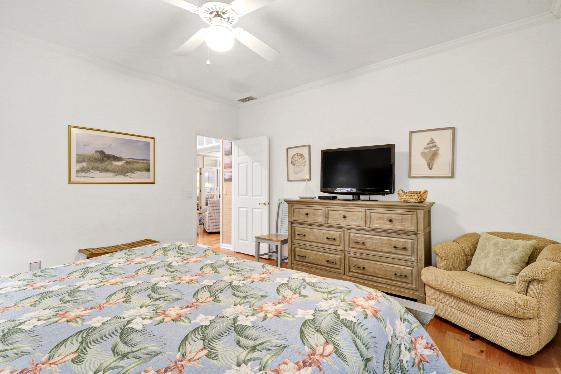 4 East Garrison | Bedroom 3 King Bed & ensuite bathroom