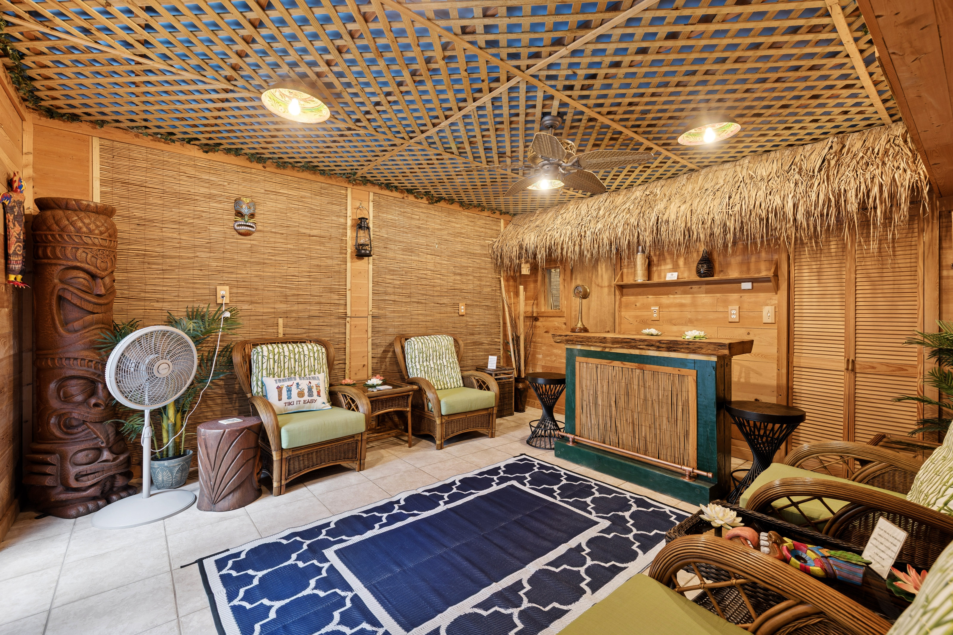 66 Dune Lane | Custom Tiki Hut w/ built in sauna