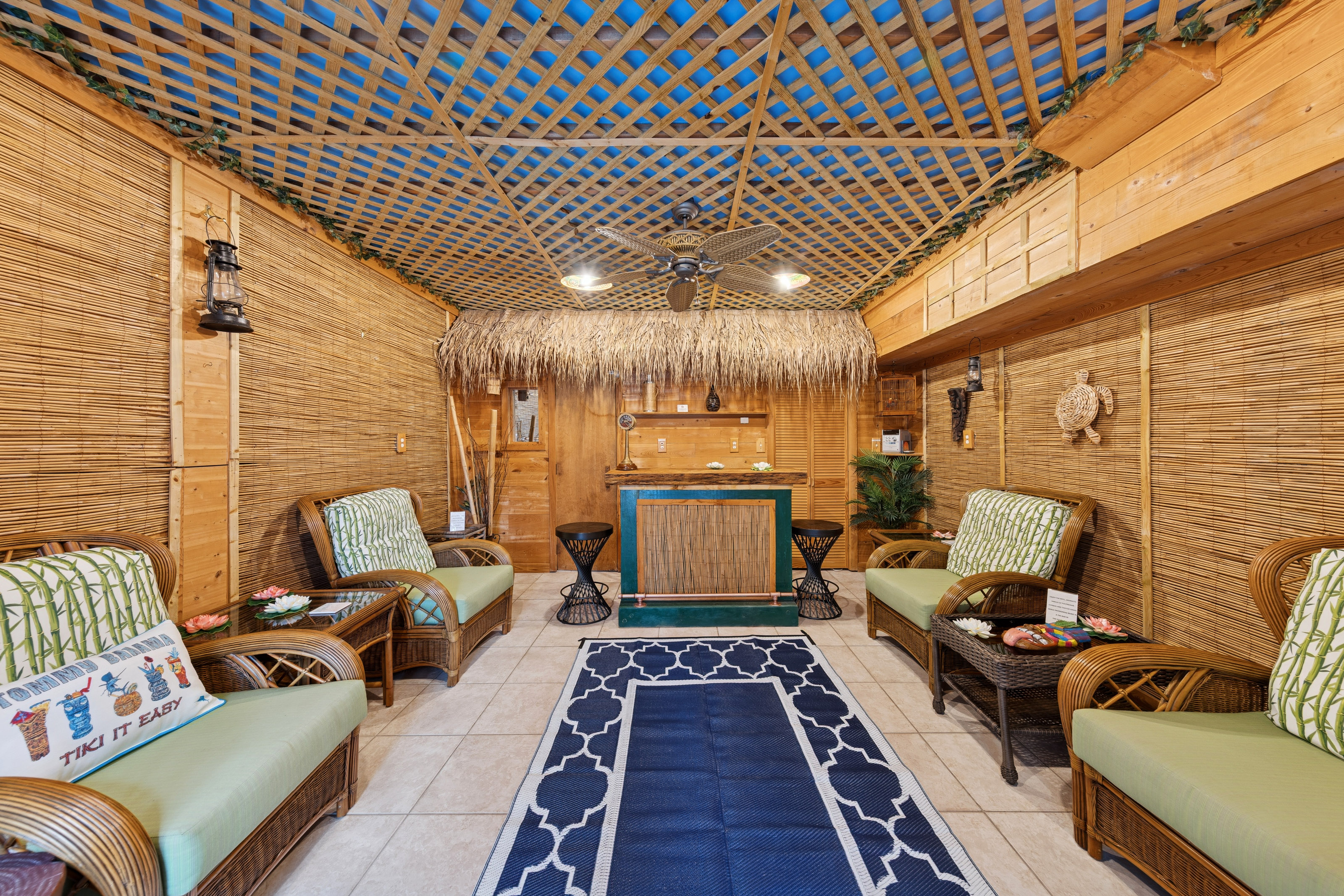 66 Dune Lane | Custom Tiki Hut w/ built in sauna