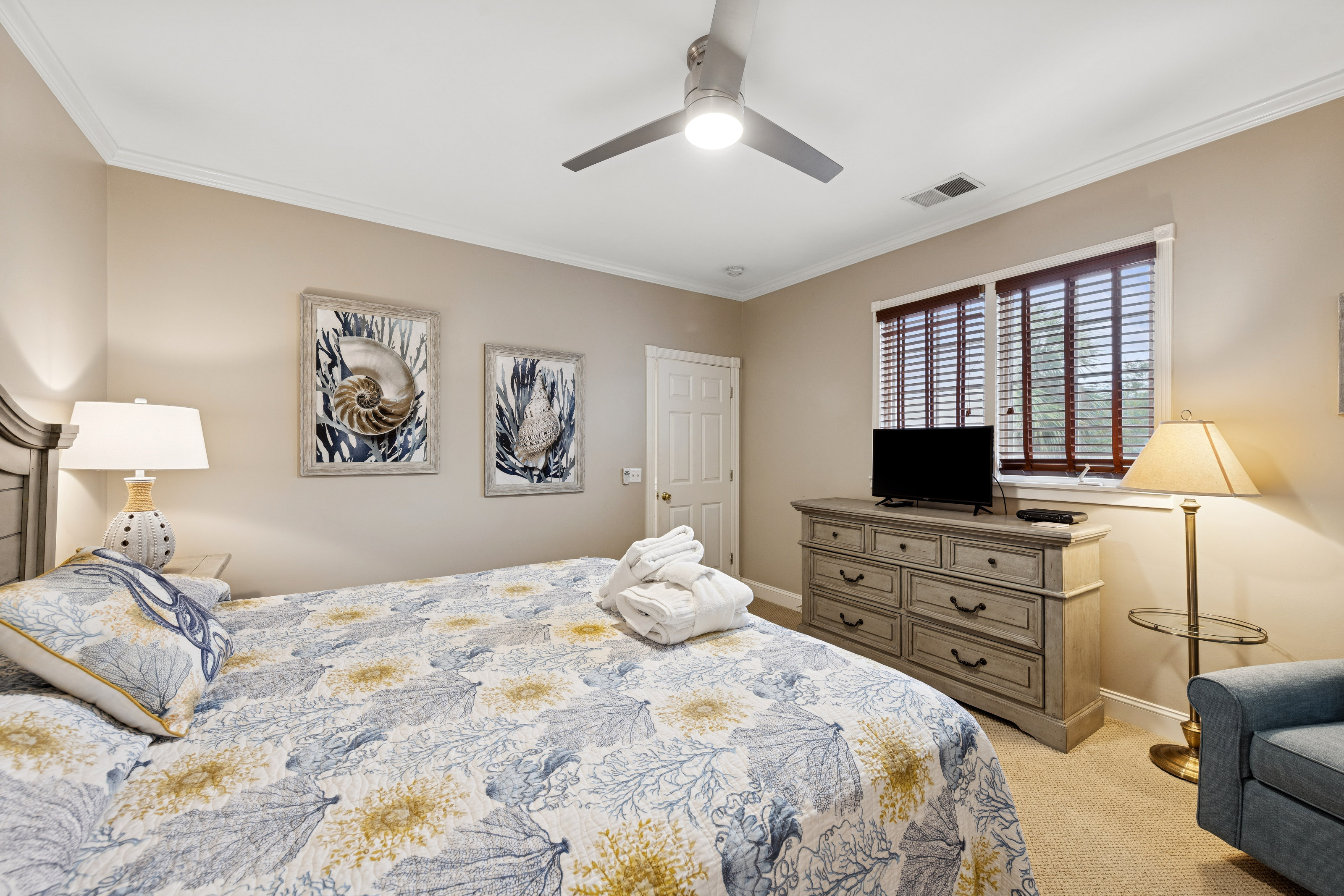 66 Dune Lane | Bedroom 4 King Bed w ensuite bathroom
