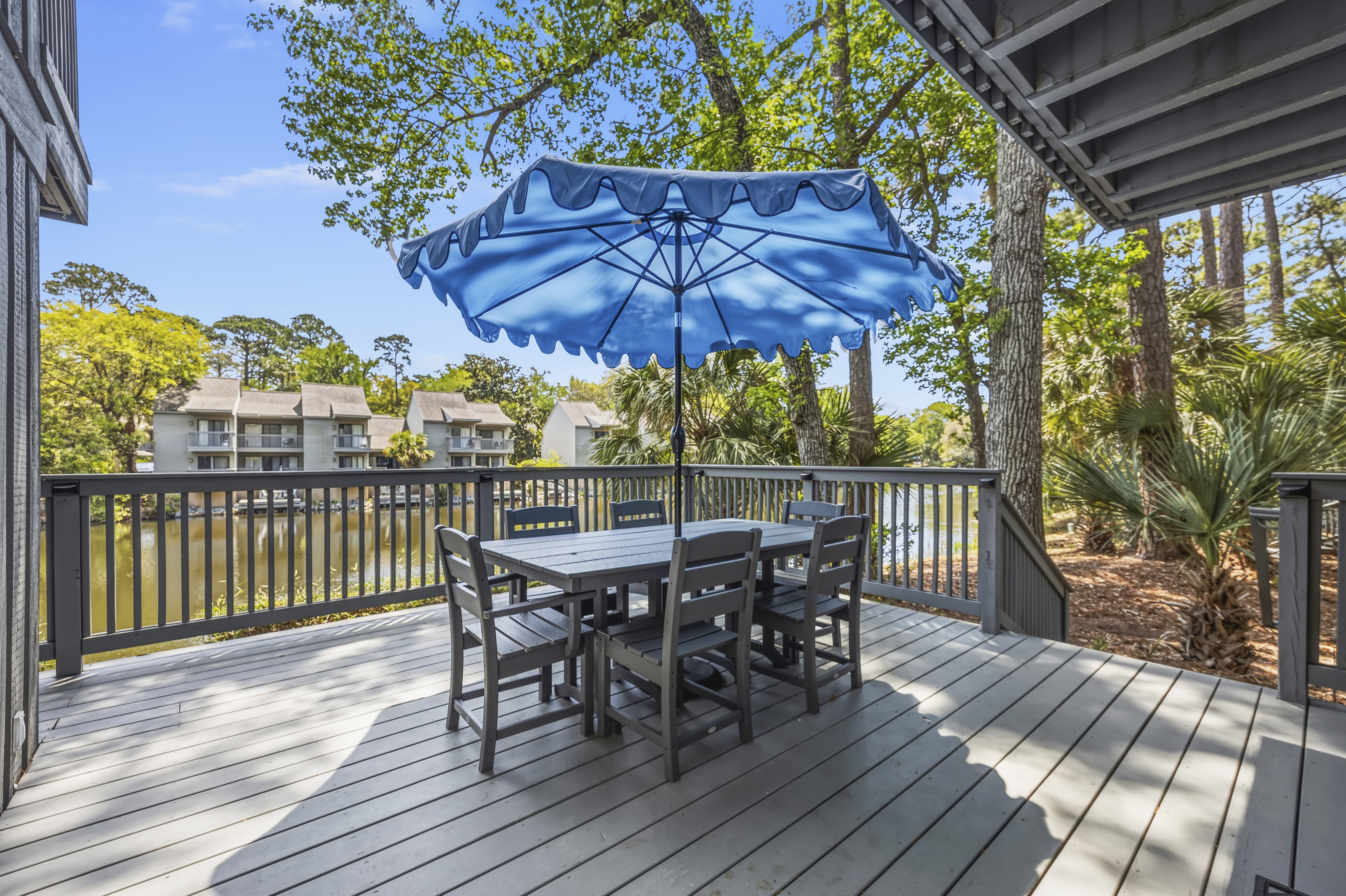 5 Hickory Cove | Massive back deck w/ lagoon views
