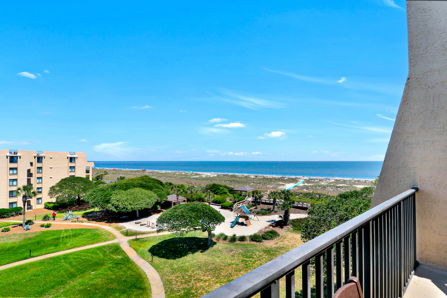 4501 Island Club | Sweeping ocean views from balcony