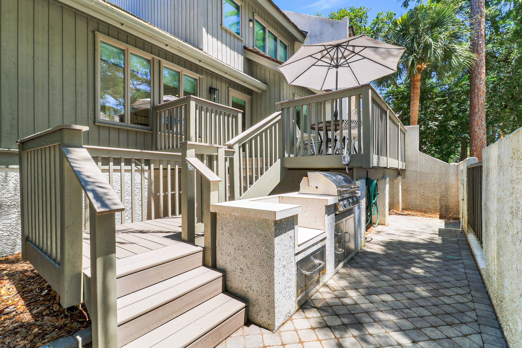 39 Turtle Lane | Outdoor Patio and grilling area