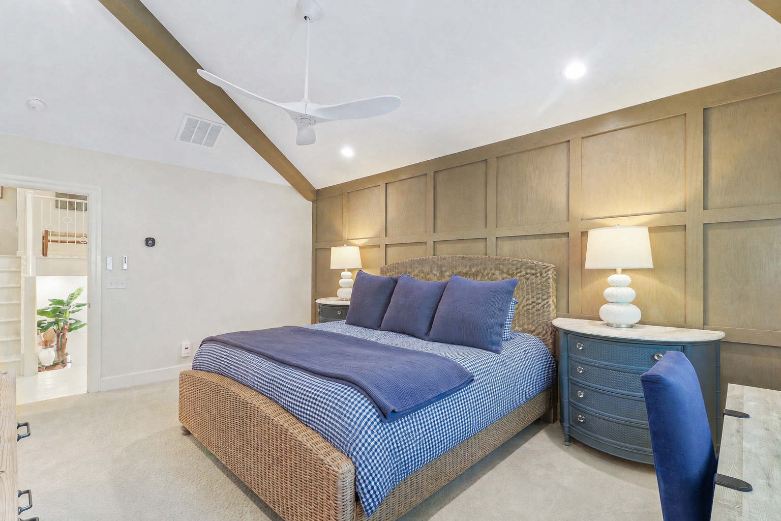 39 Turtle Lane | Bedroom 1 w/ king bed and ensuite bathroom