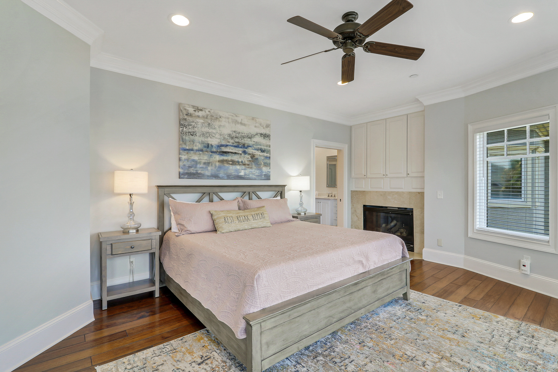 1 Collier Beach Road | Bedroom 5 king bed w/ ocean views