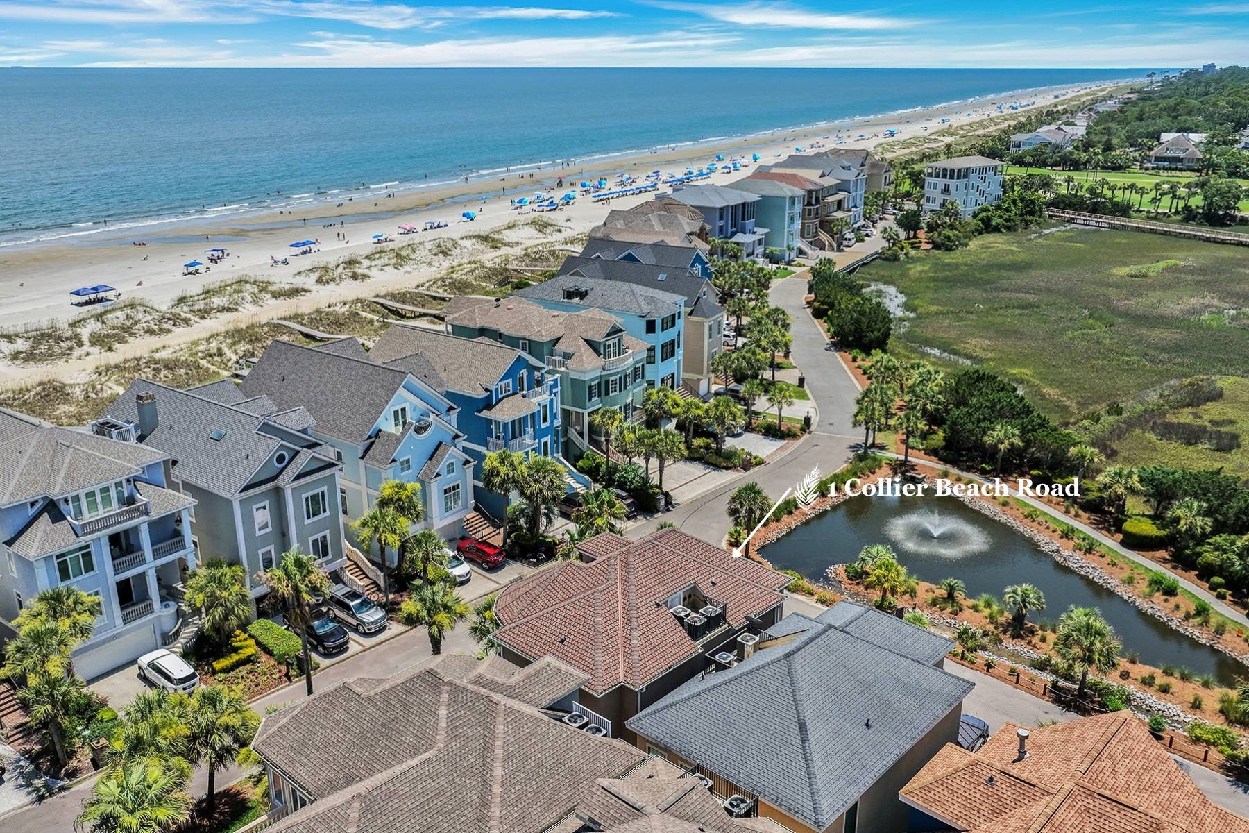1 Collier Beach Road | Arial View