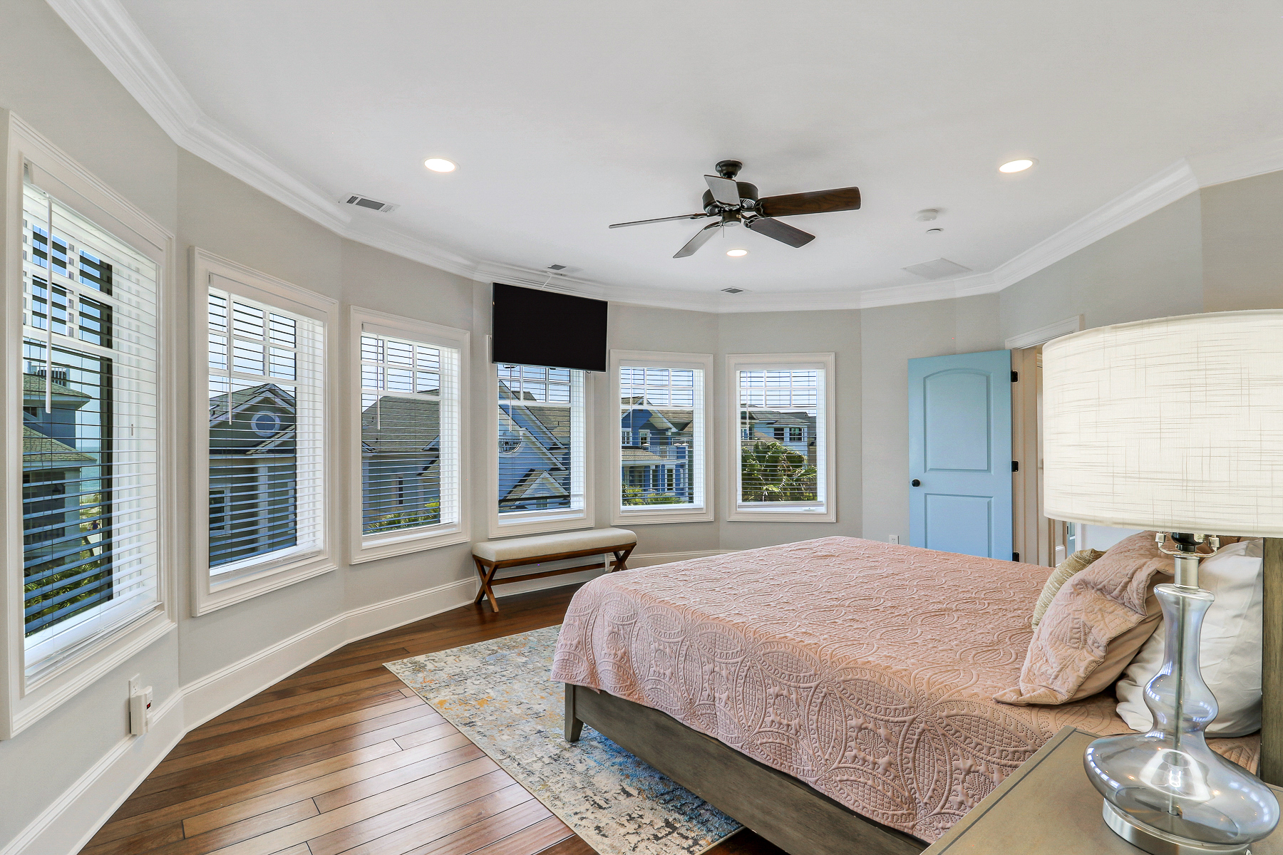 1 Collier Beach Road | Bedroom 5 king bed w/ ocean views