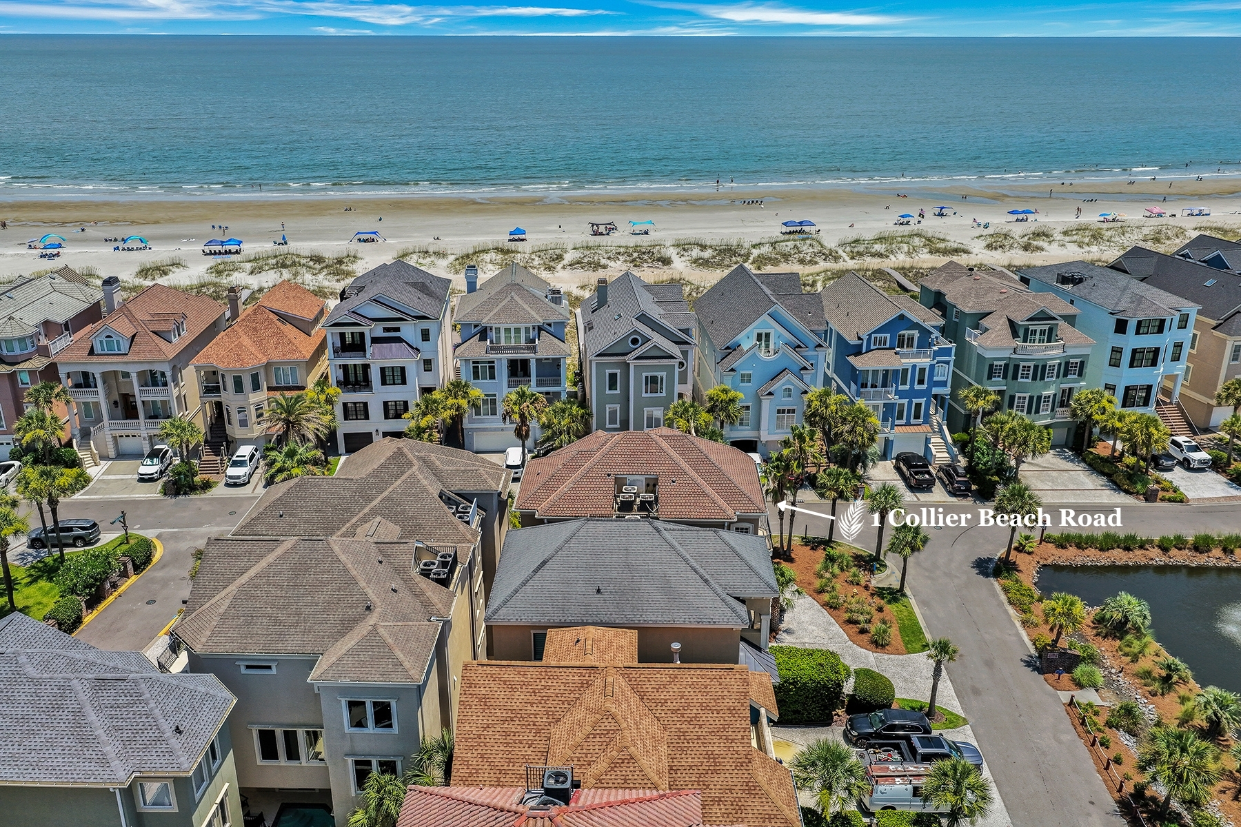 1 Collier Beach Road | Arial View