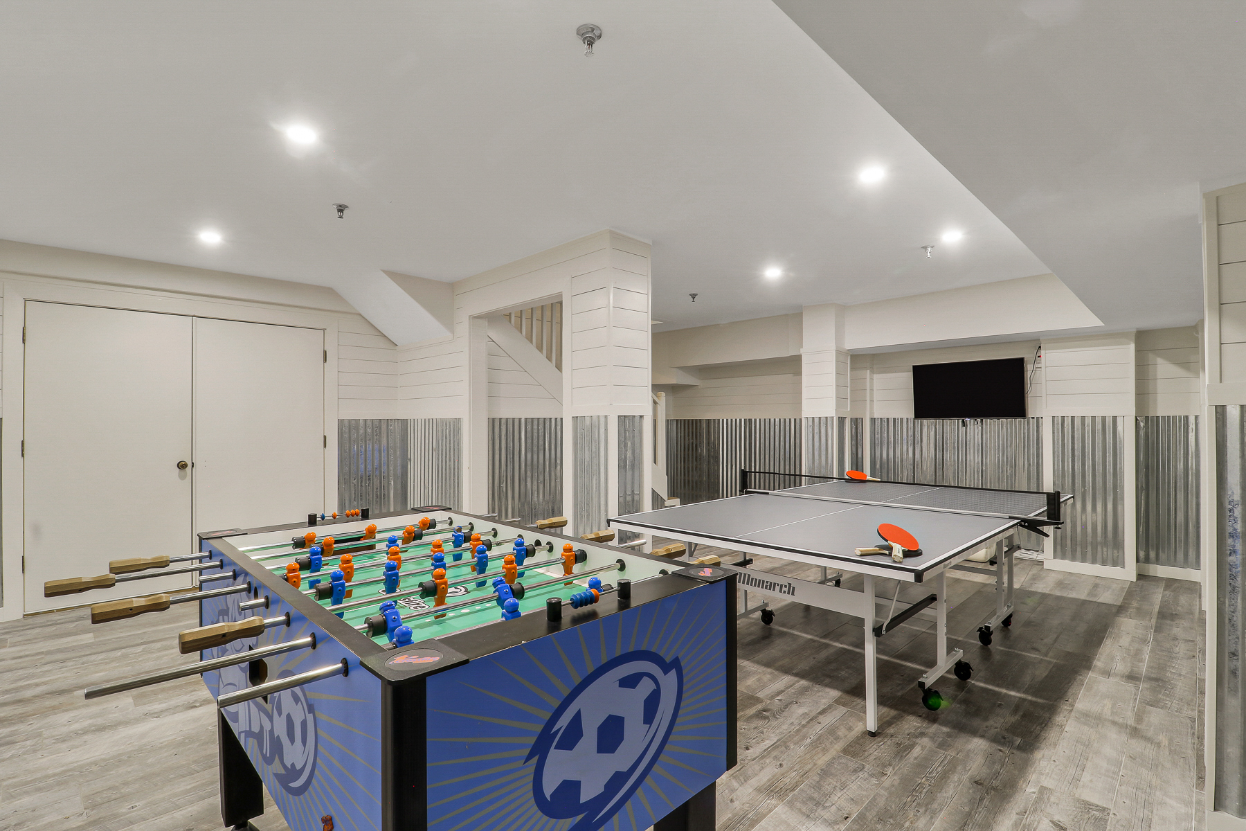 1 Collier Beach Road | Game room w/ Ping-Pong & Foosball