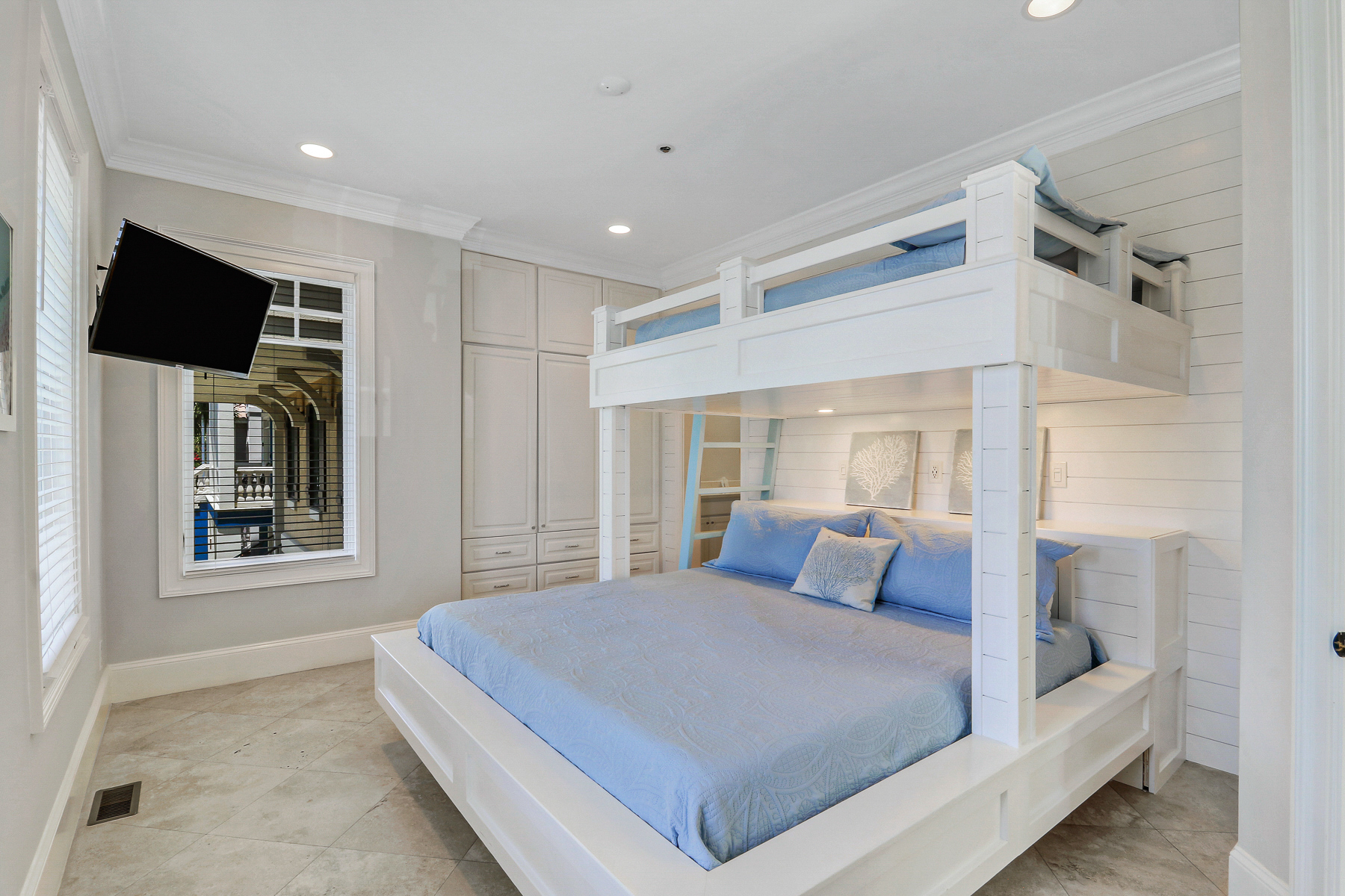 1 Collier Beach | Bedroom 1 Double over King w/ ensuite bathroom