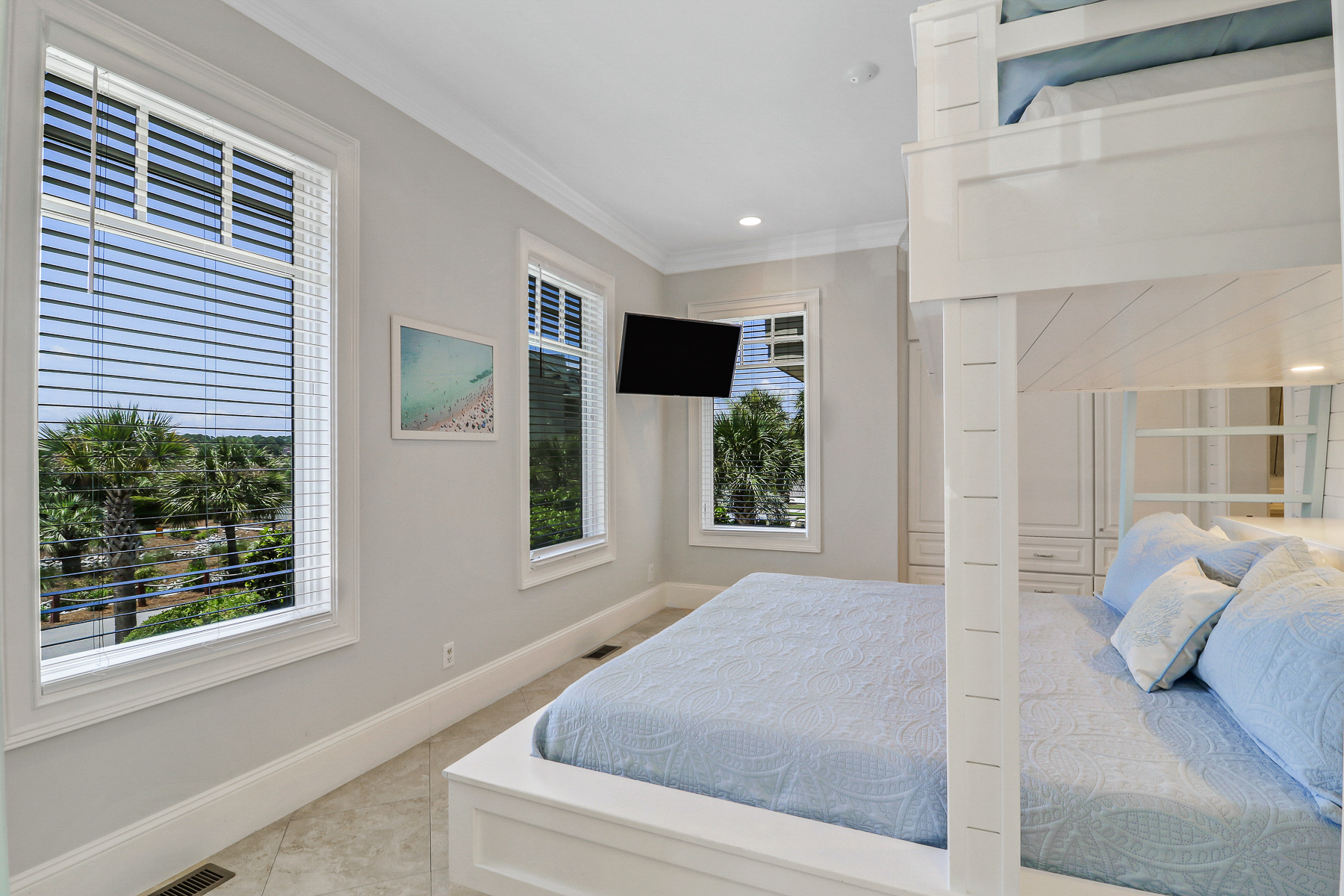 1 Collier Beach | Bedroom 1 Double over King w/ ensuite bathroom