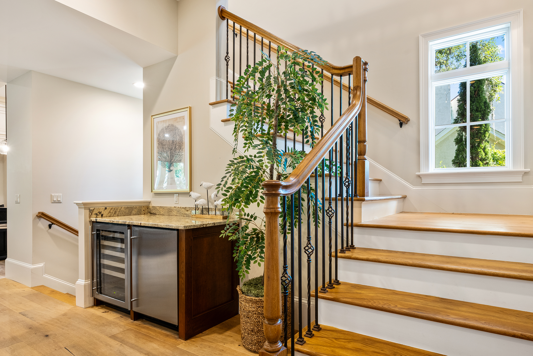 135 Mooring Buoy | Stairway to top floor
