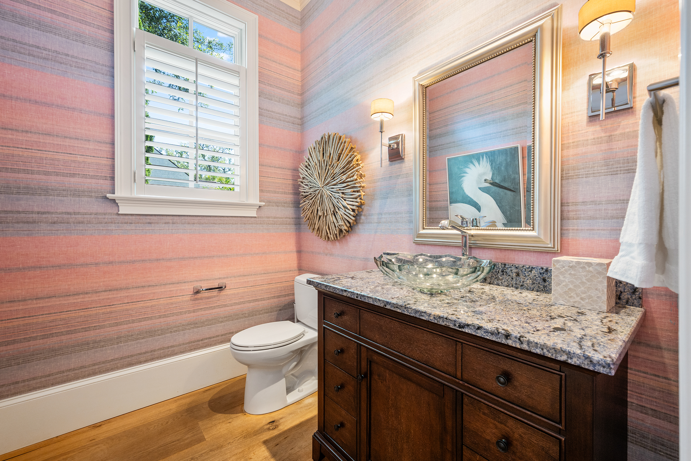 135 Mooring Buoy | Main level convenient half bathroom